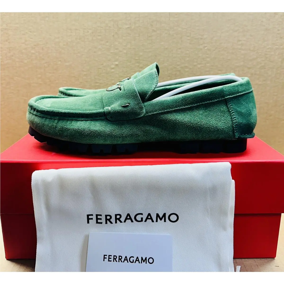 Salvatore Ferragamo shoes - Dougan Lug-Sole - Dougan - Green 1