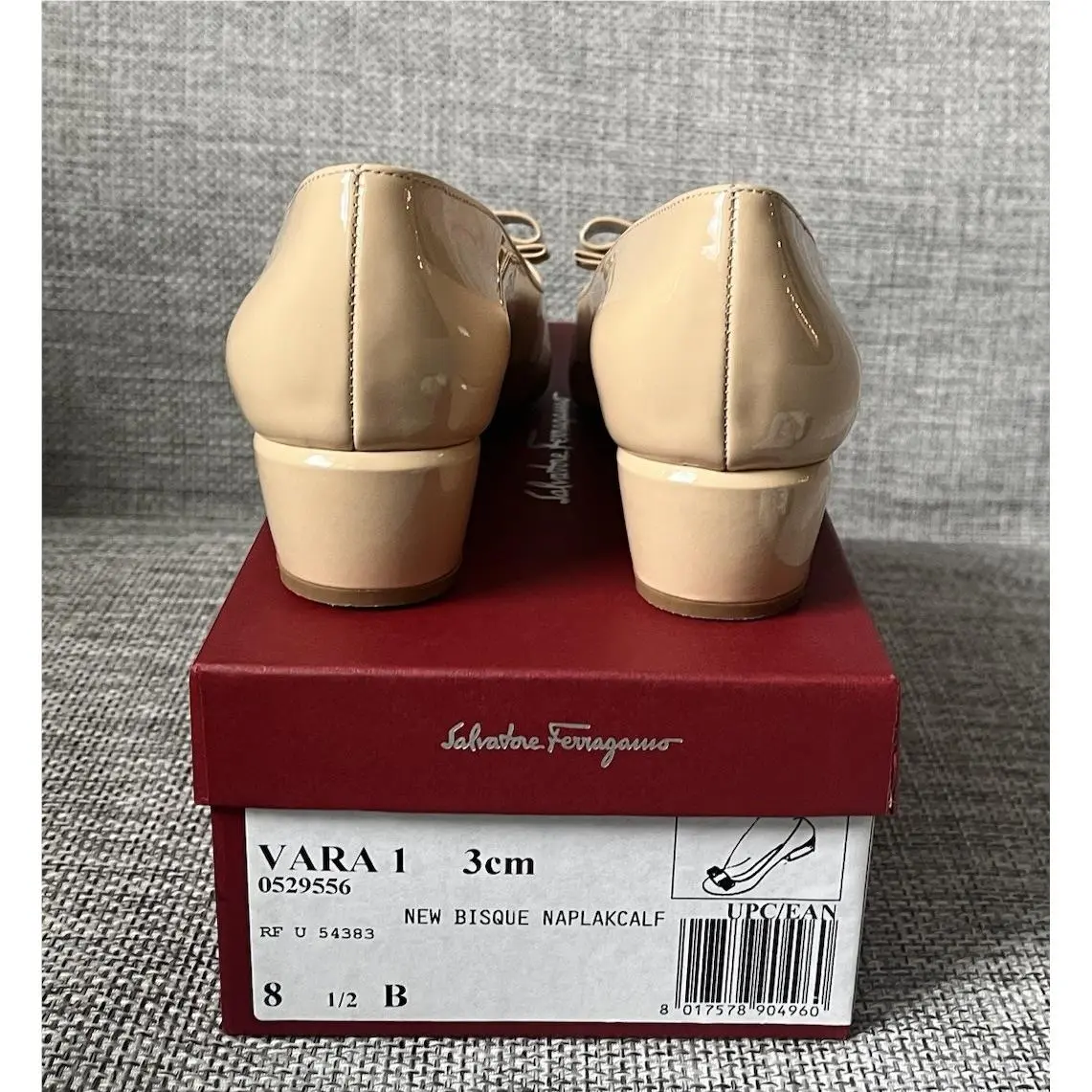 Salvatore Ferragamo shoes - Salvatore Ferragamo Vara - Vara - Beige 3