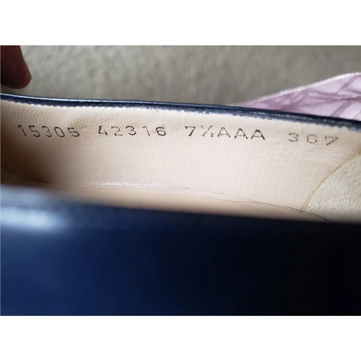 Salvatore Ferragamo shoes - Navy Blue 10