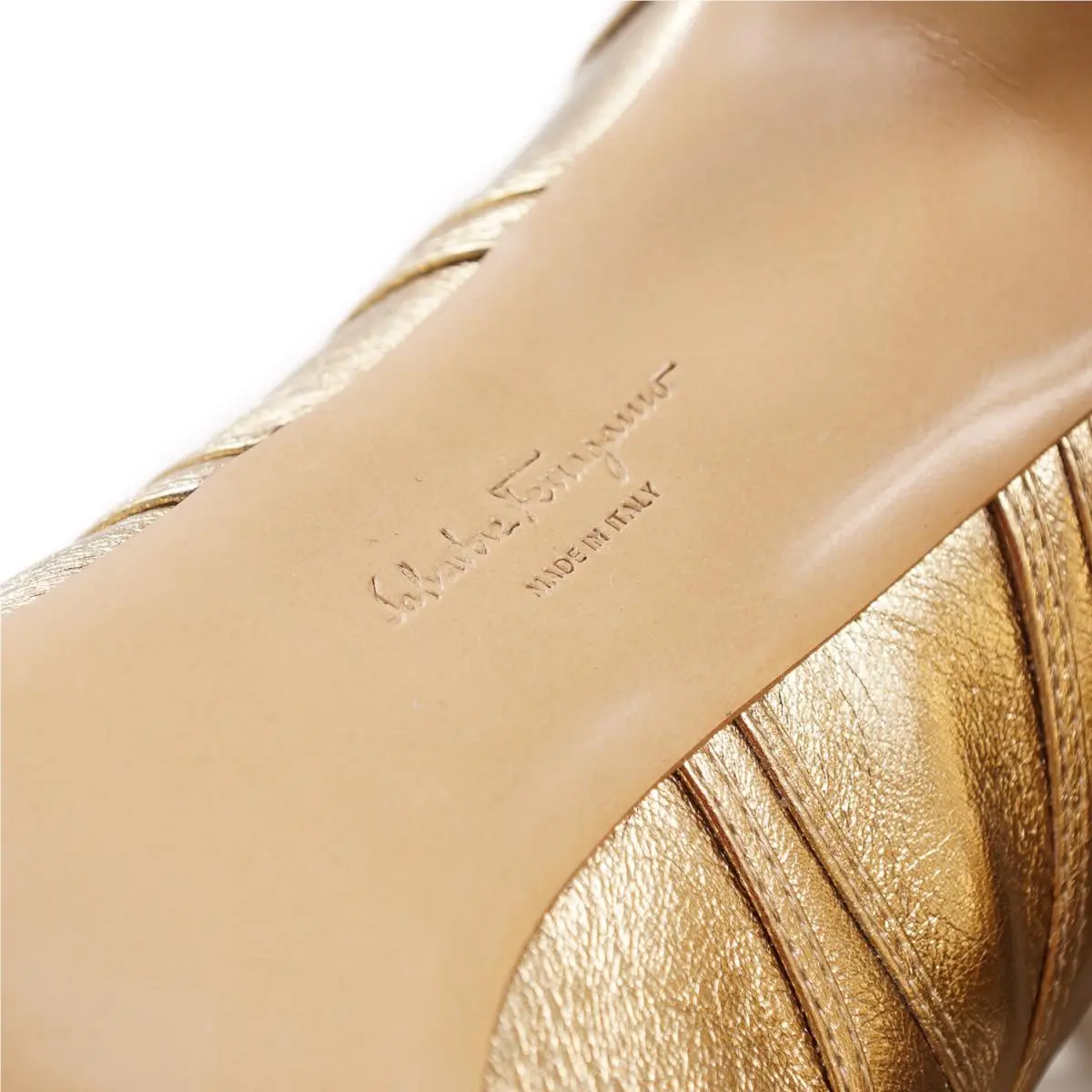 Salvatore Ferragamo shoes - Felicity - Felicity - Gold 7