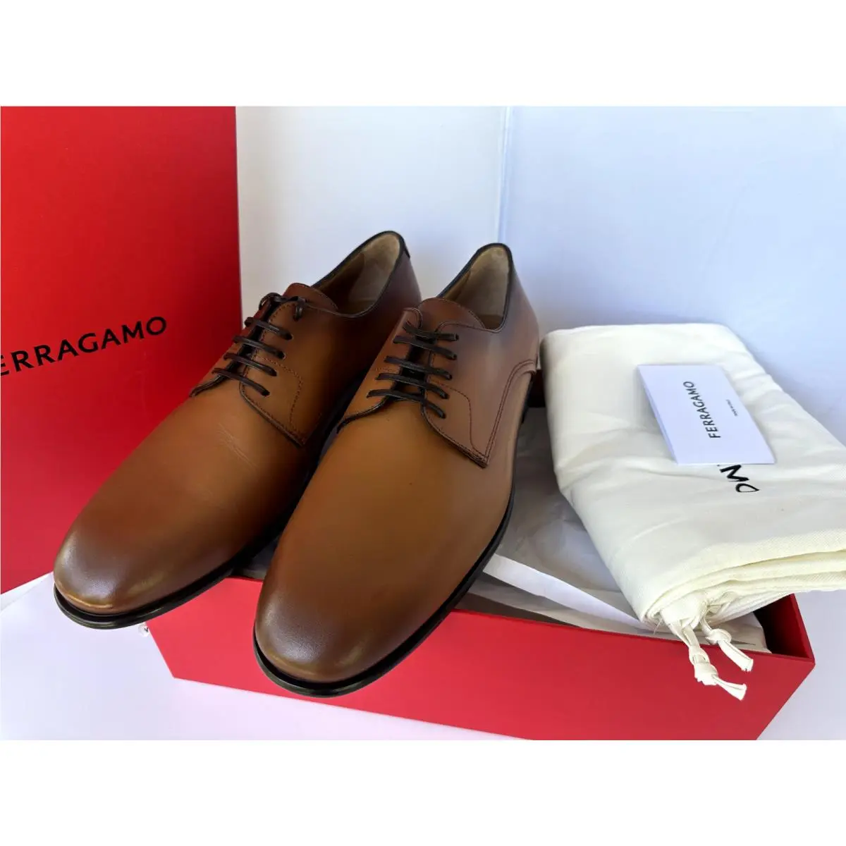 Salvatore Ferragamo shoes - Oxfords - Oxfords - Brown (UPC: 8056283412629) 3