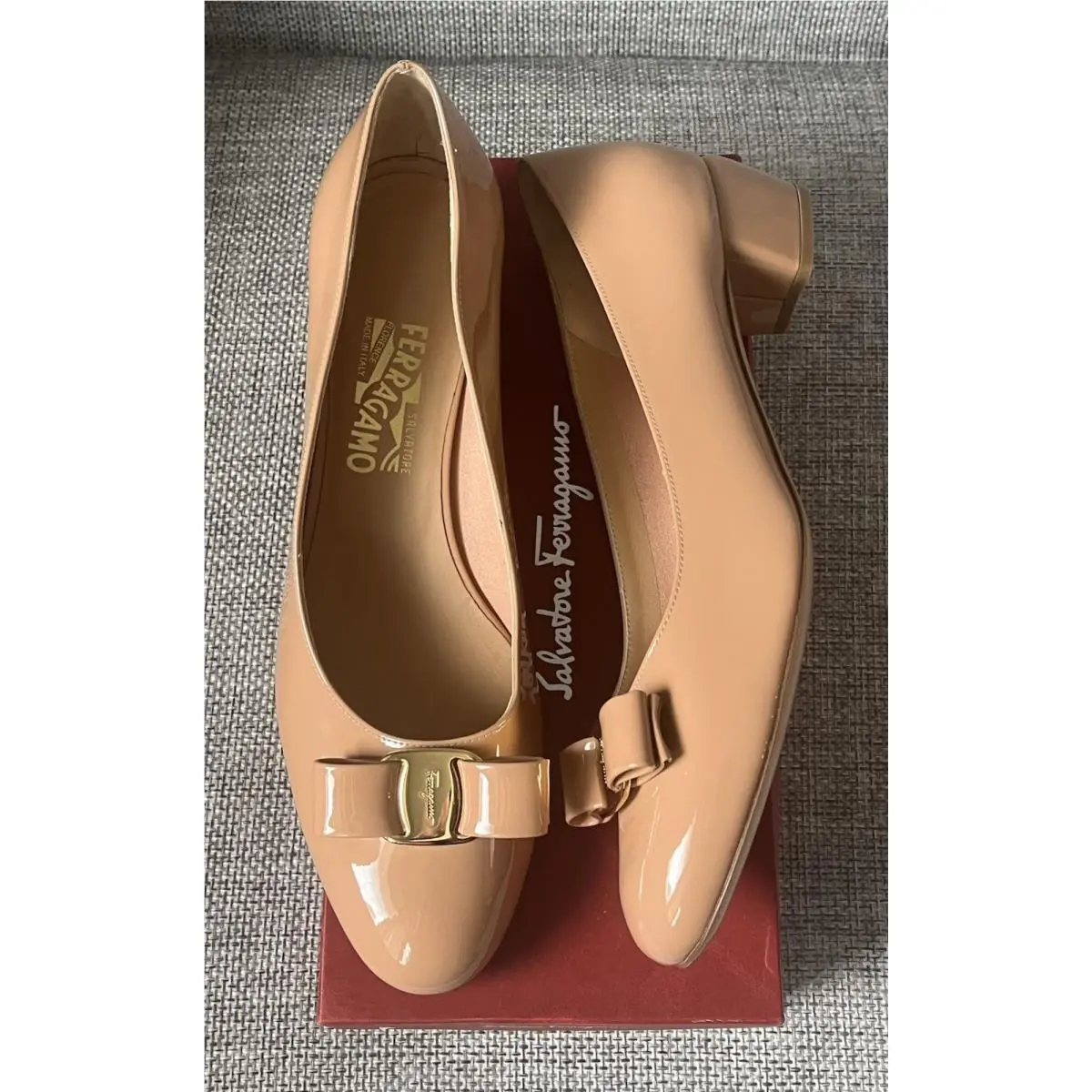 Salvatore Ferragamo shoes - Salvatore Ferragamo Vara - Vara - Pink 0