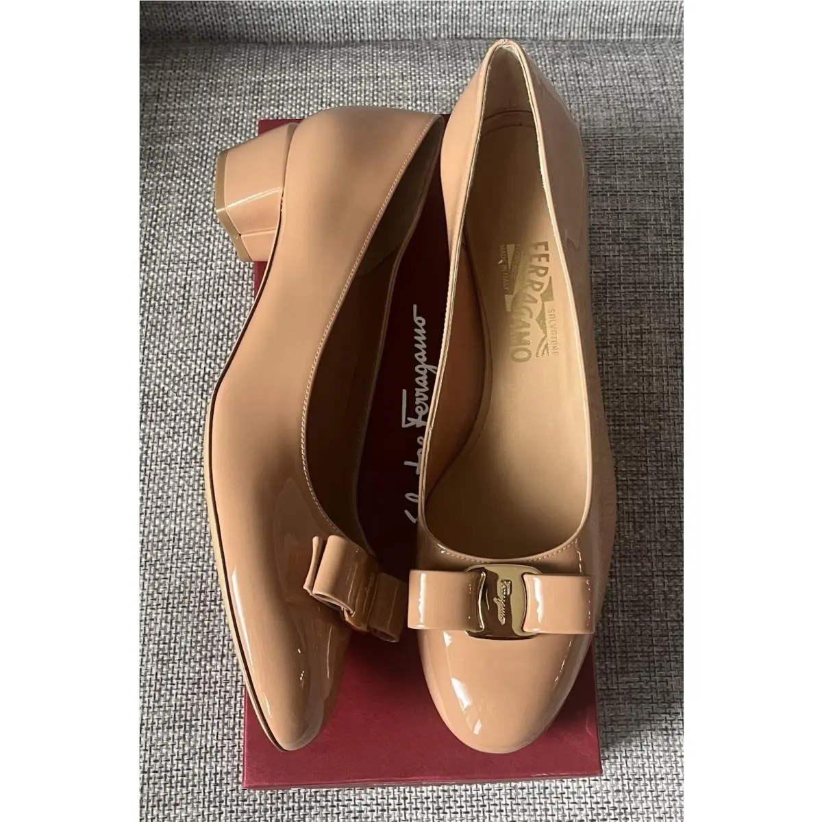 Salvatore Ferragamo shoes - Salvatore Ferragamo Vara - Vara - Pink 1