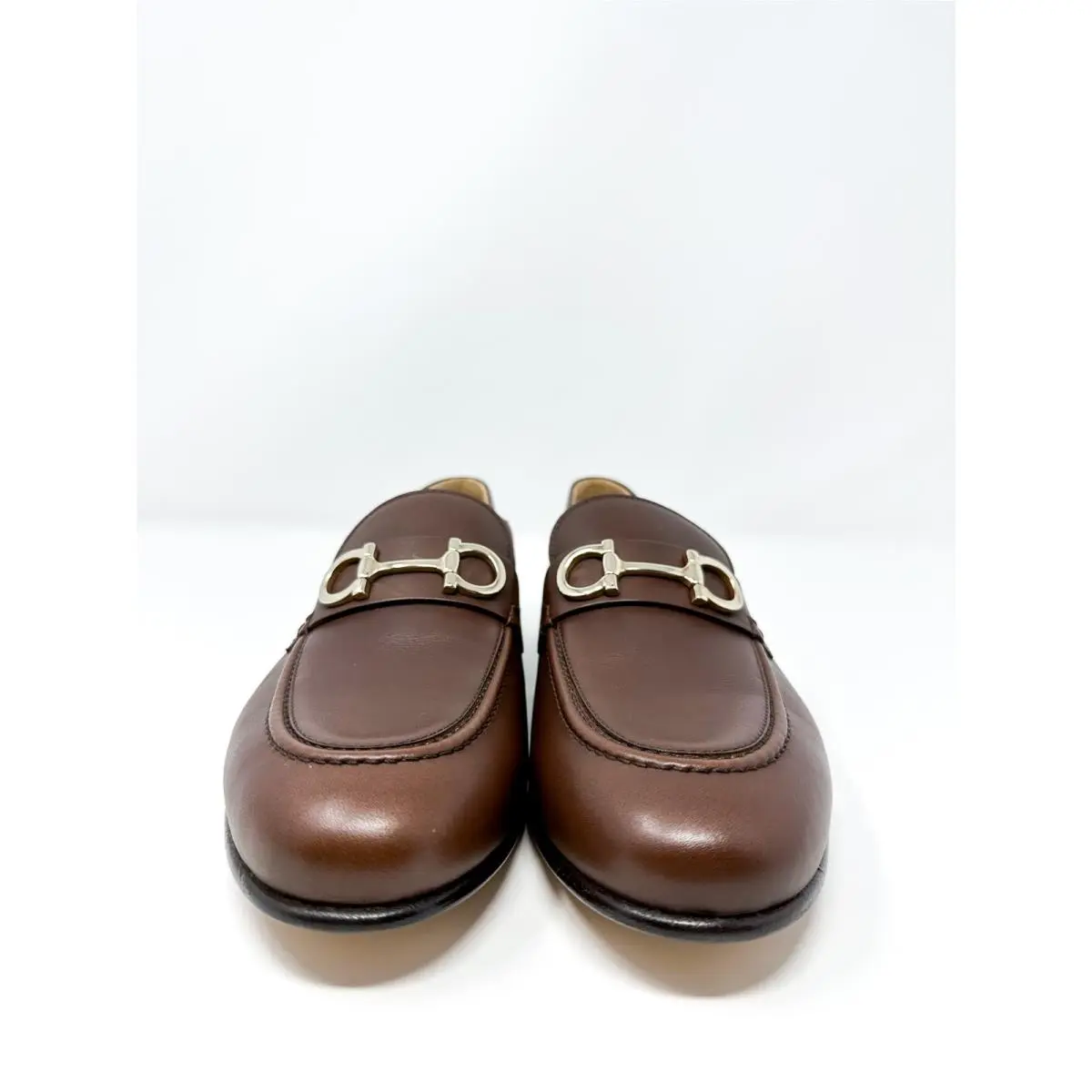 Salvatore Ferragamo shoes - Ferragamo Ginmvit Corsaro Horsebit - Ferragamo Ginmvit Corsaro Horsebit - Brown 3