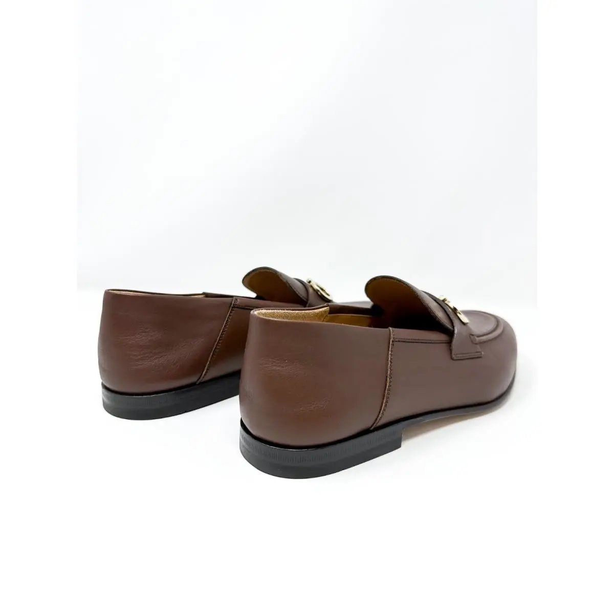Salvatore Ferragamo shoes - Ferragamo Ginmvit Corsaro Horsebit - Ferragamo Ginmvit Corsaro Horsebit - Brown 4