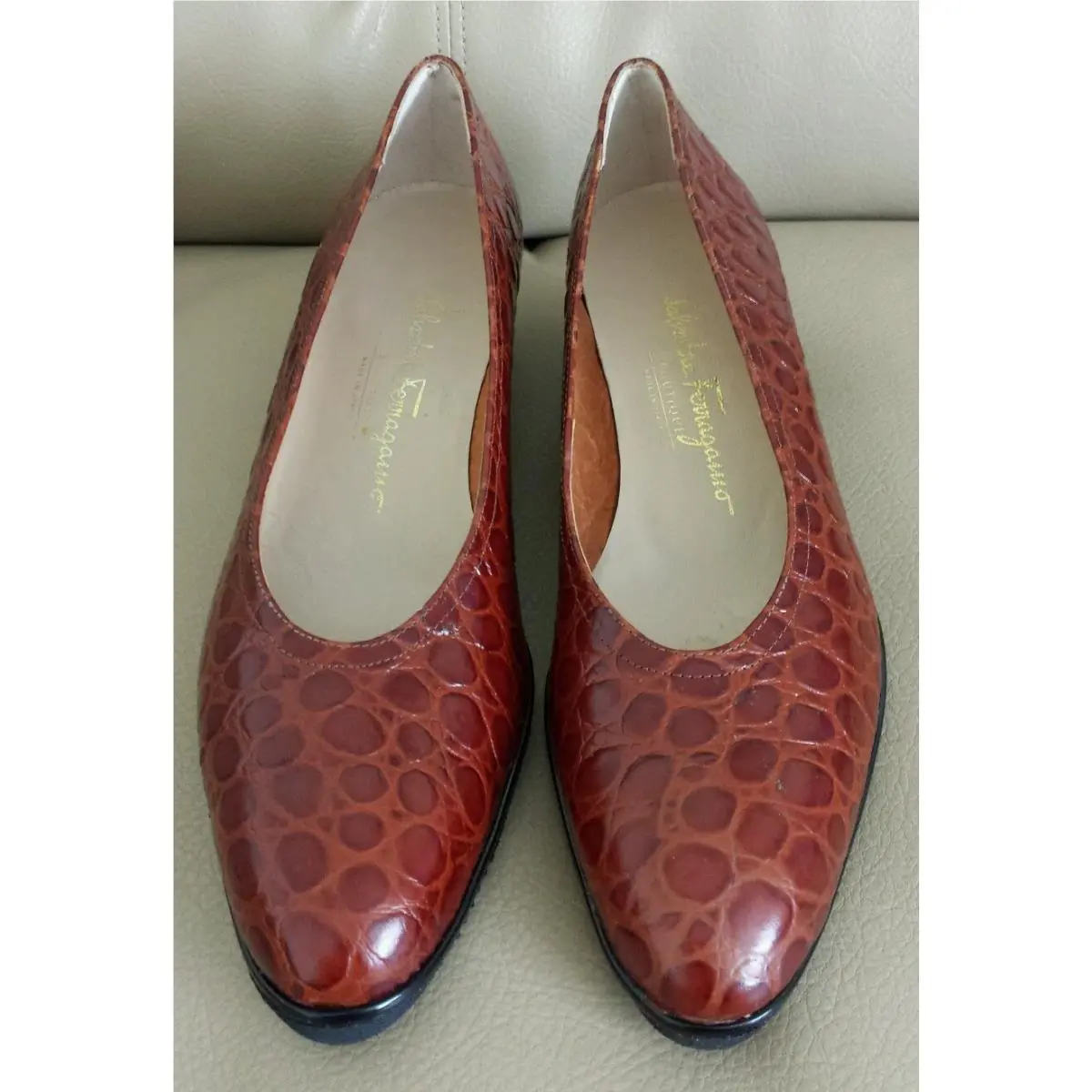 Salvatore Ferragamo shoes - Brown Maroon 3