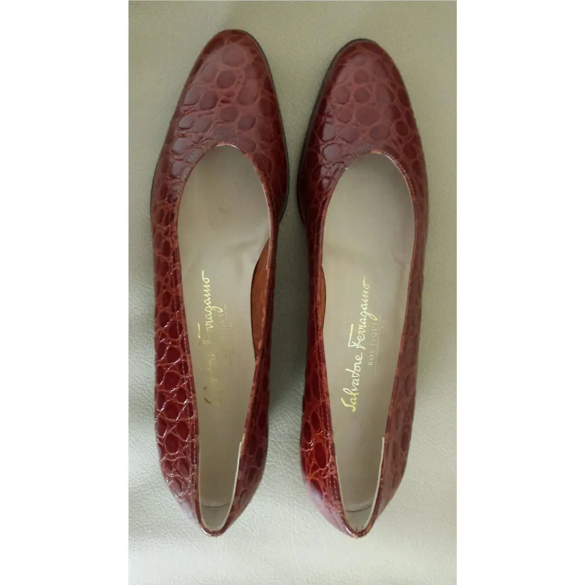 Salvatore Ferragamo shoes - Brown Maroon 4