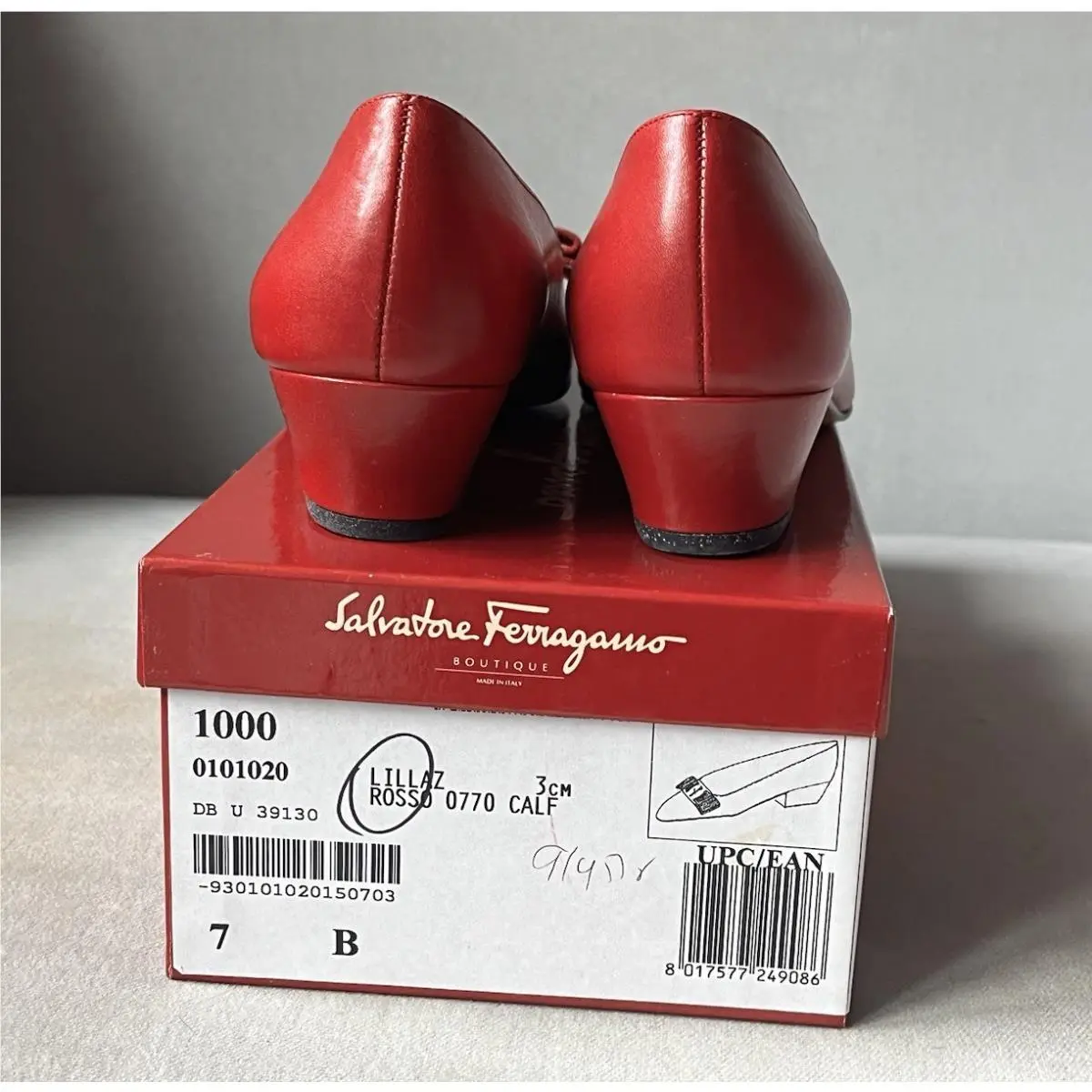 Salvatore Ferragamo shoes - Salvatore Ferragamo Vara - Vara - Red 2