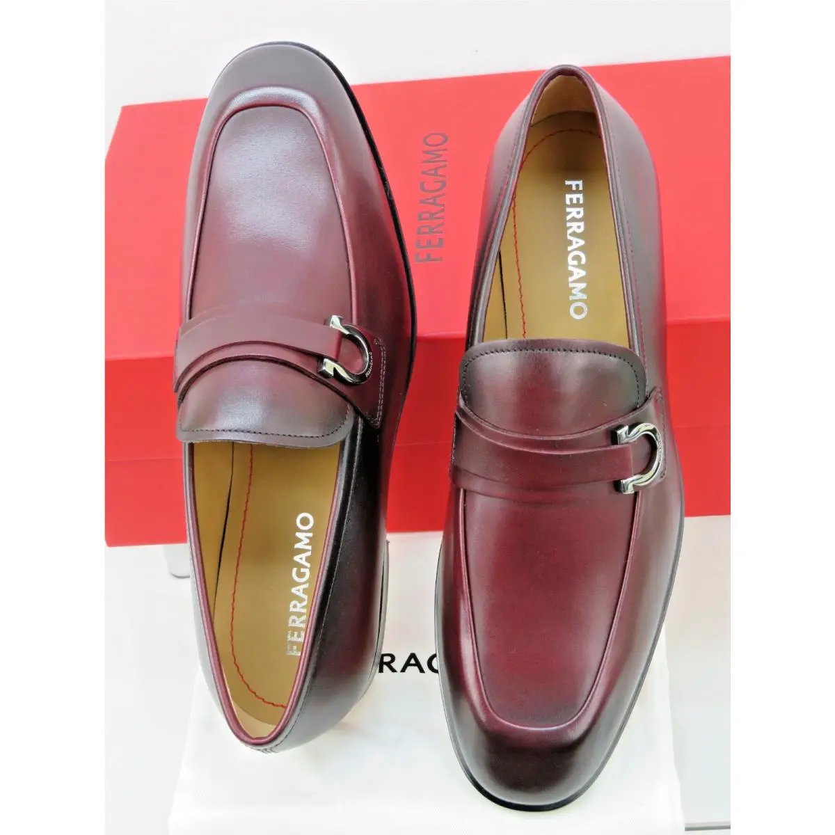 Salvatore Ferragamo shoes - FLORIO - FLORIO - BURGUNDY (UPC: 8058698930354) 2