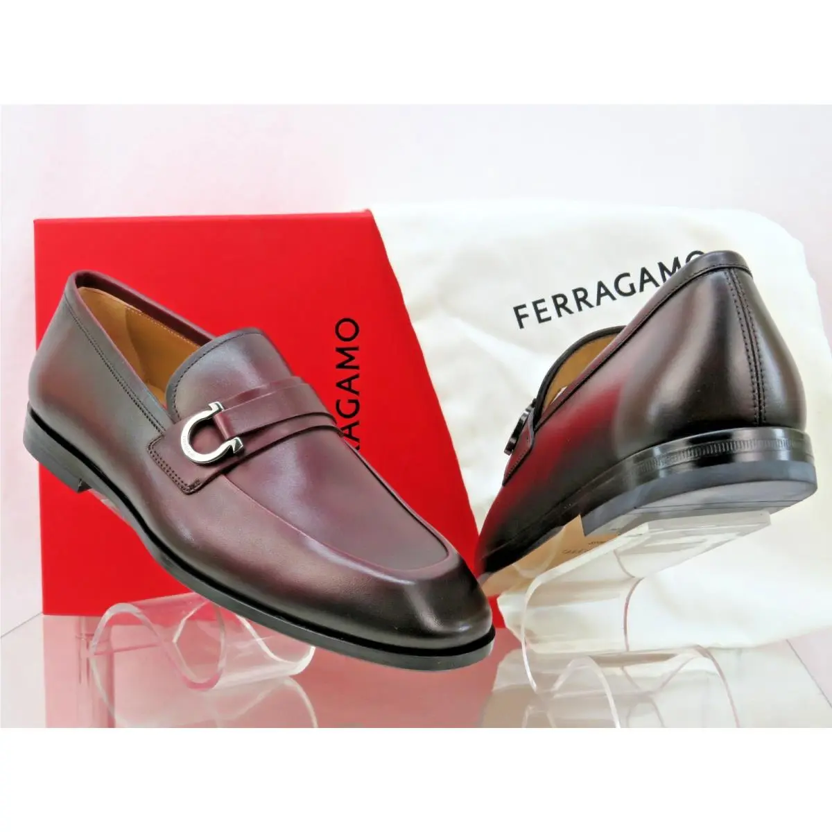 Salvatore Ferragamo shoes - FLORIO - FLORIO - BURGUNDY (UPC: 8058698930354) 4