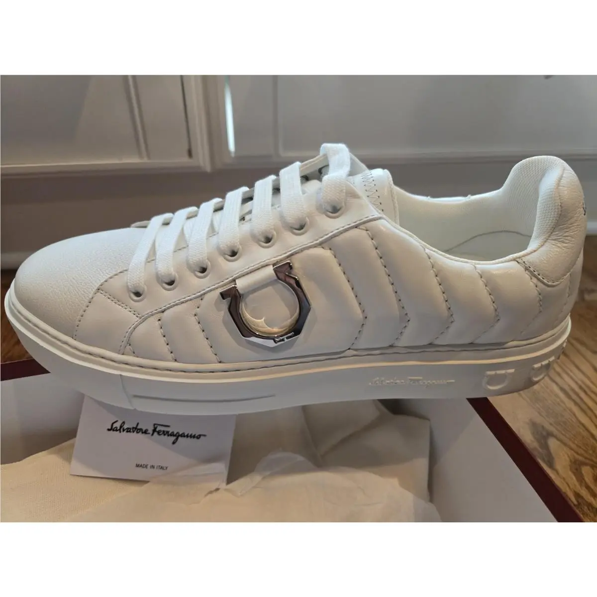 Salvatore Ferragamo shoes - Salvatore Ferragamo Laky - Laky - White 2