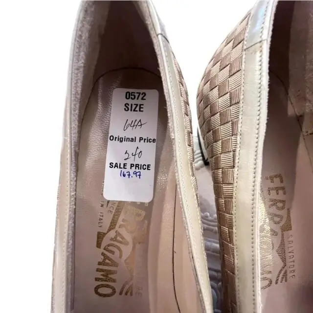 Salvatore Ferragamo shoes - Beige (UPC: 8017577702574) 4
