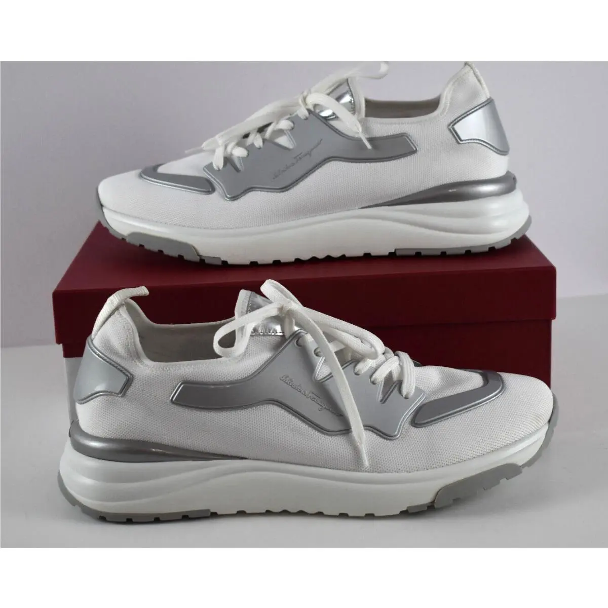 Salvatore Ferragamo shoes - Pocket 1 - Pocket - White&silver 2