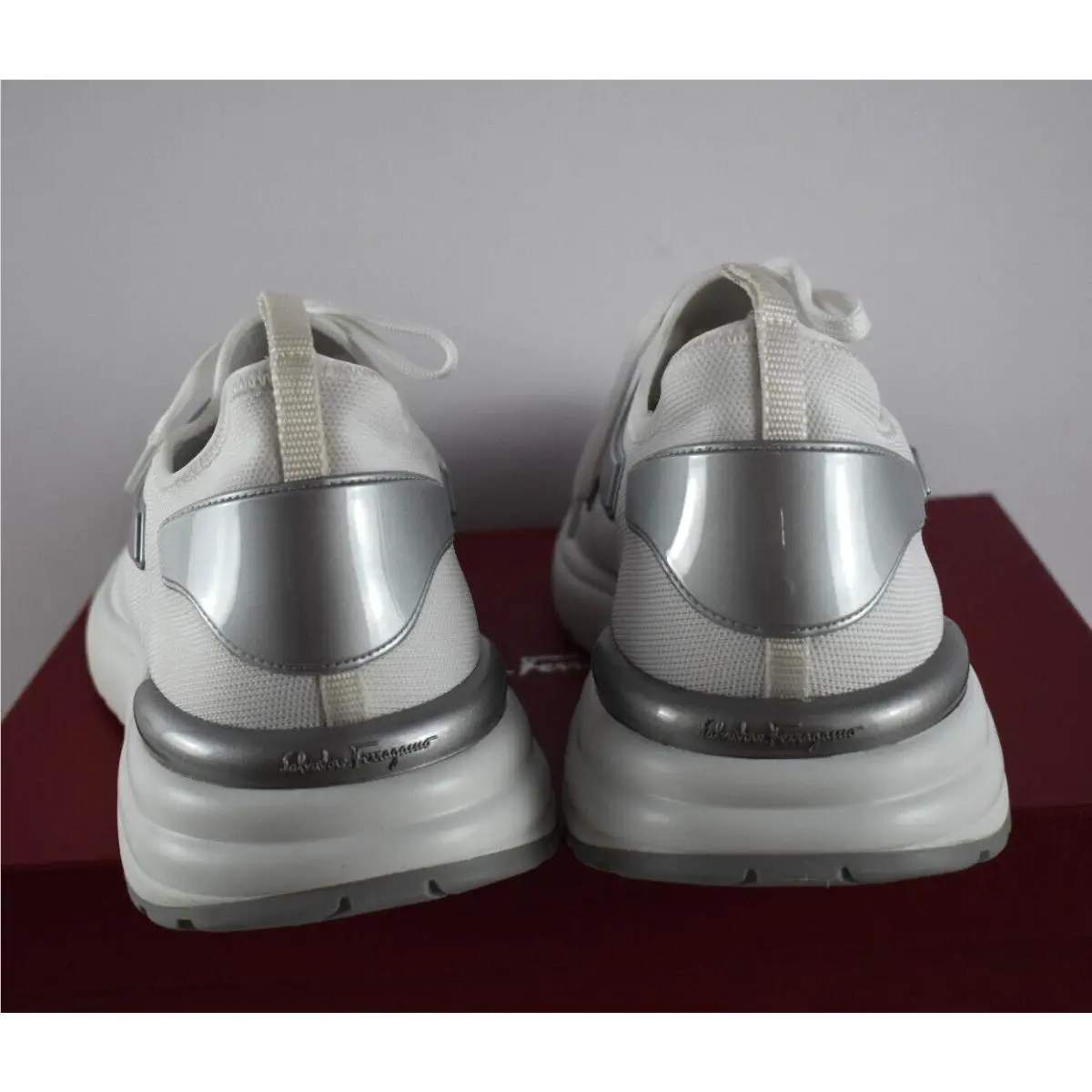 Salvatore Ferragamo shoes - Pocket 1 - Pocket - White&silver 8