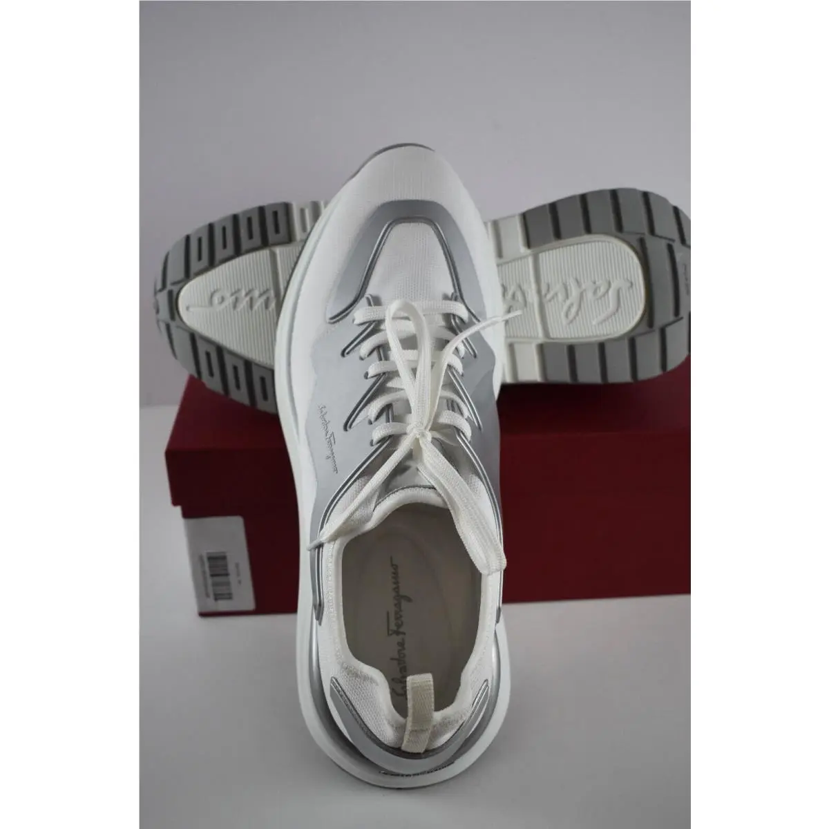 Salvatore Ferragamo shoes - Pocket 1 - Pocket - White&silver 1