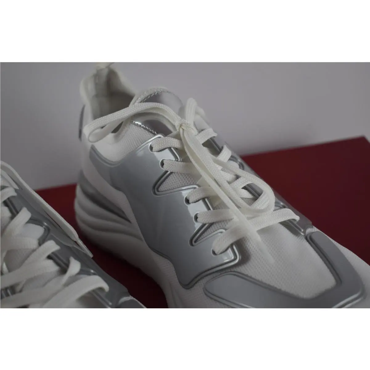 Salvatore Ferragamo shoes - Pocket 1 - Pocket - White&silver 7