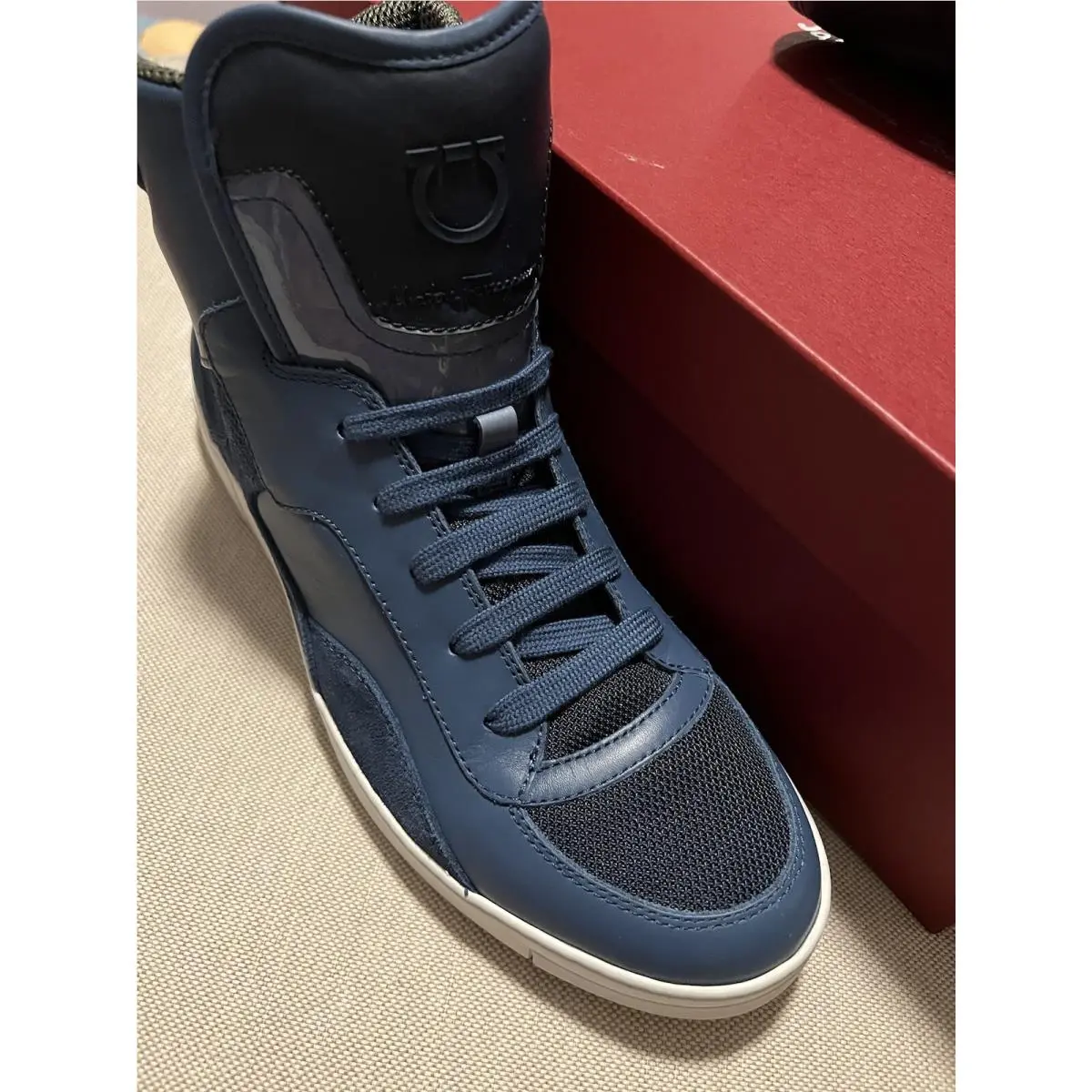 Salvatore Ferragamo shoes - SALVATORE FERRAGAMO ROBERT - ROBERT - dutch blue 8