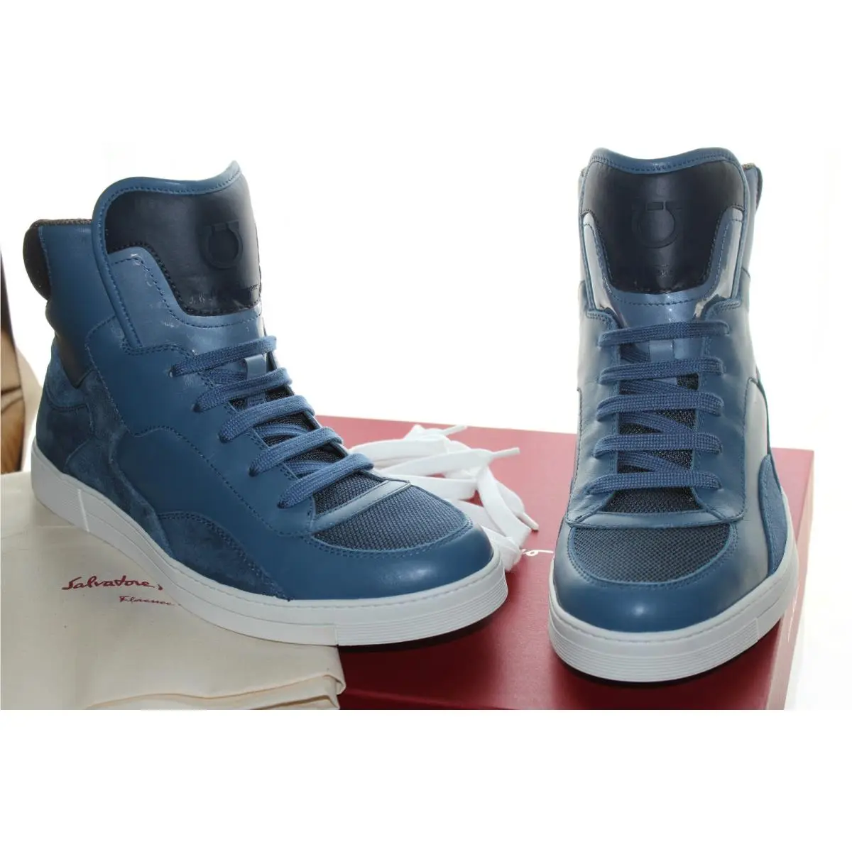 Salvatore Ferragamo shoes - SALVATORE FERRAGAMO ROBERT - ROBERT - dutch blue 0