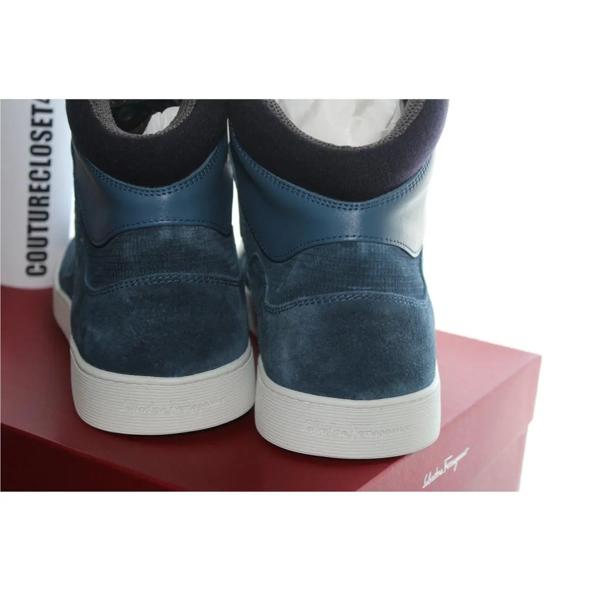 Salvatore Ferragamo shoes - SALVATORE FERRAGAMO ROBERT - ROBERT - dutch blue 3