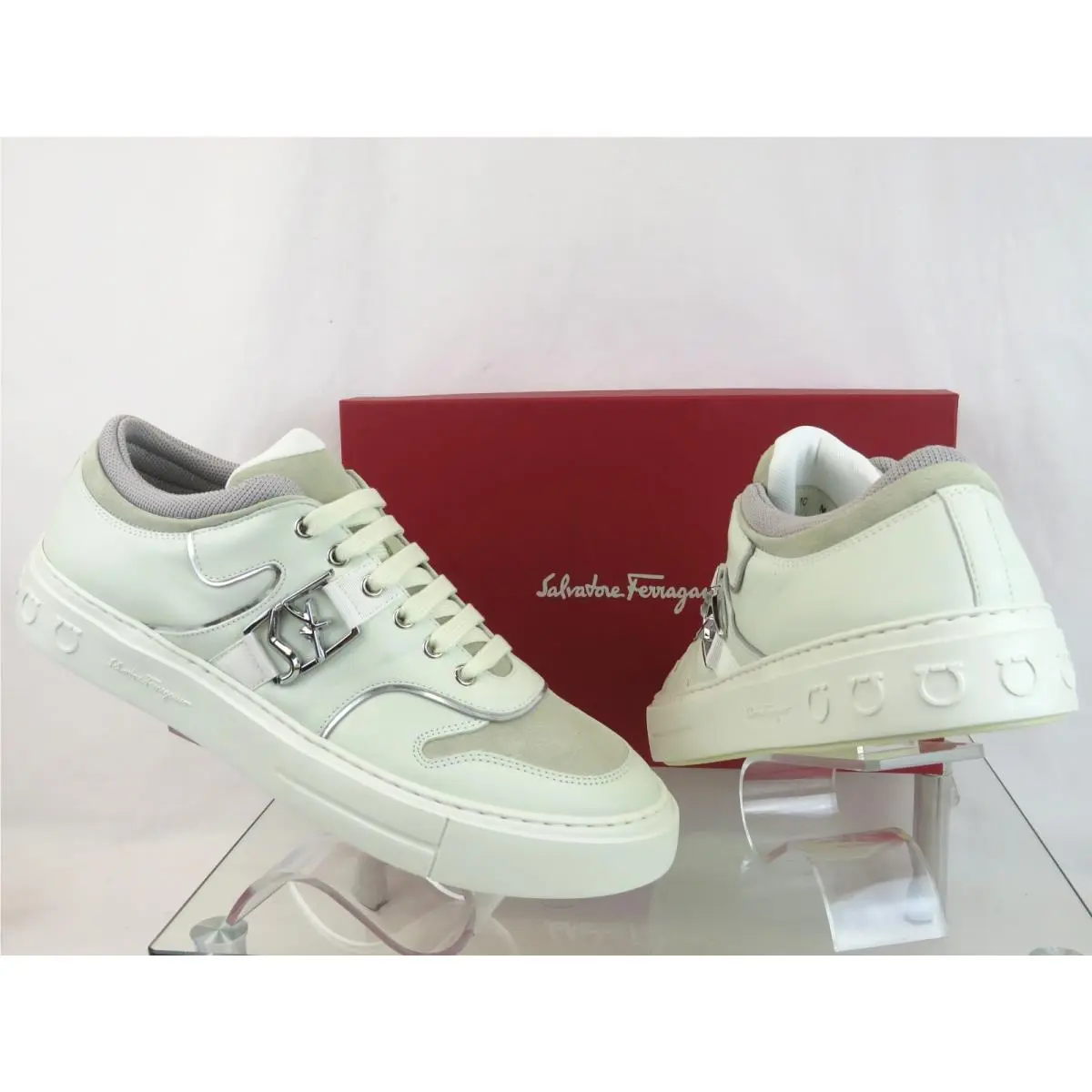 Salvatore Ferragamo shoes - NORIS - NORIS - White (UPC: 8057553424182) 3