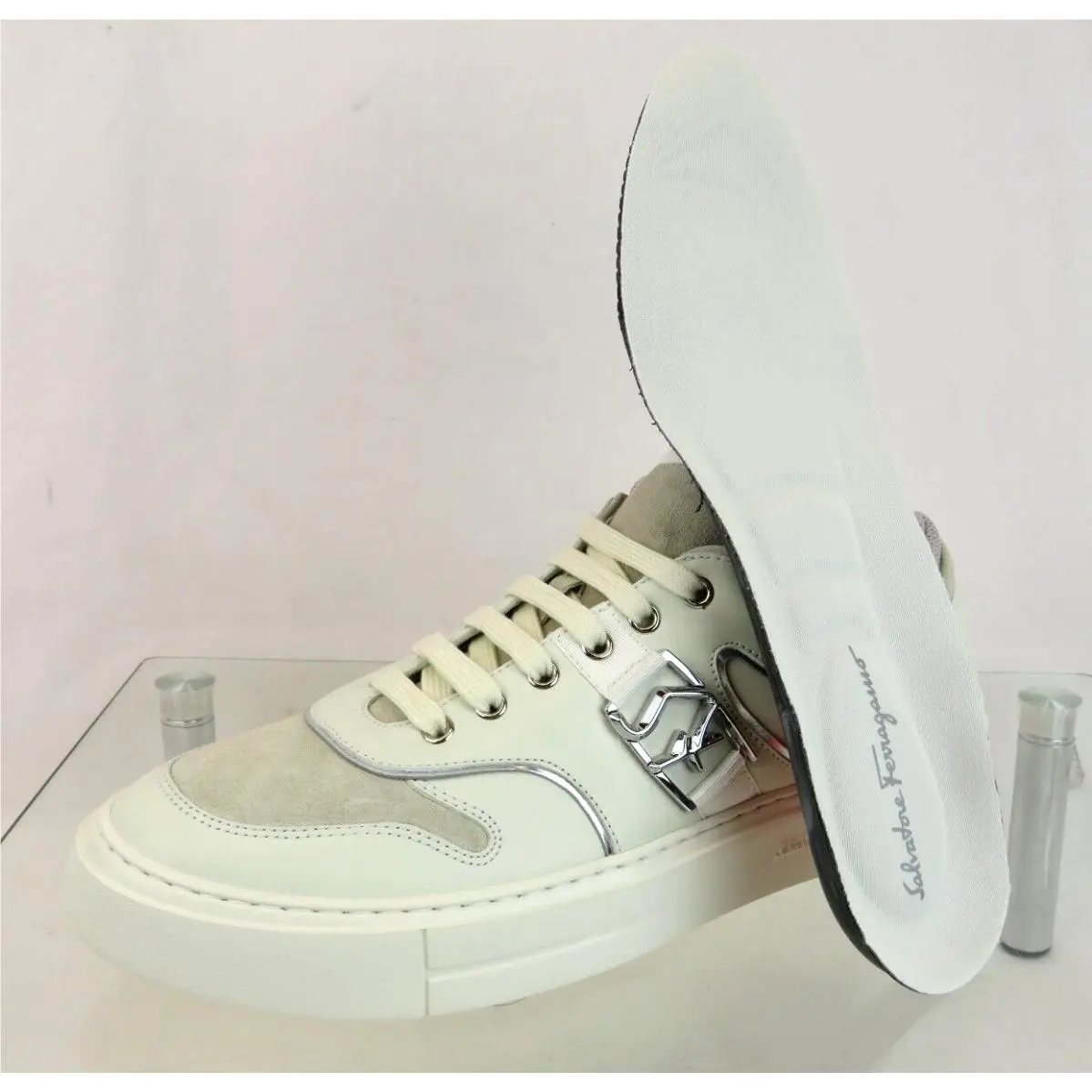 Salvatore Ferragamo shoes - NORIS - NORIS - White (UPC: 8057553424182) 5