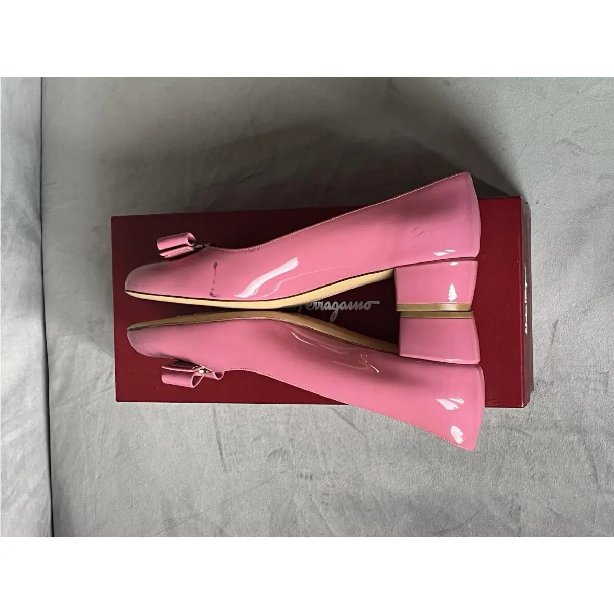 Salvatore Ferragamo shoes - Salvatore Ferragamo Vara - Vara - Pink 5