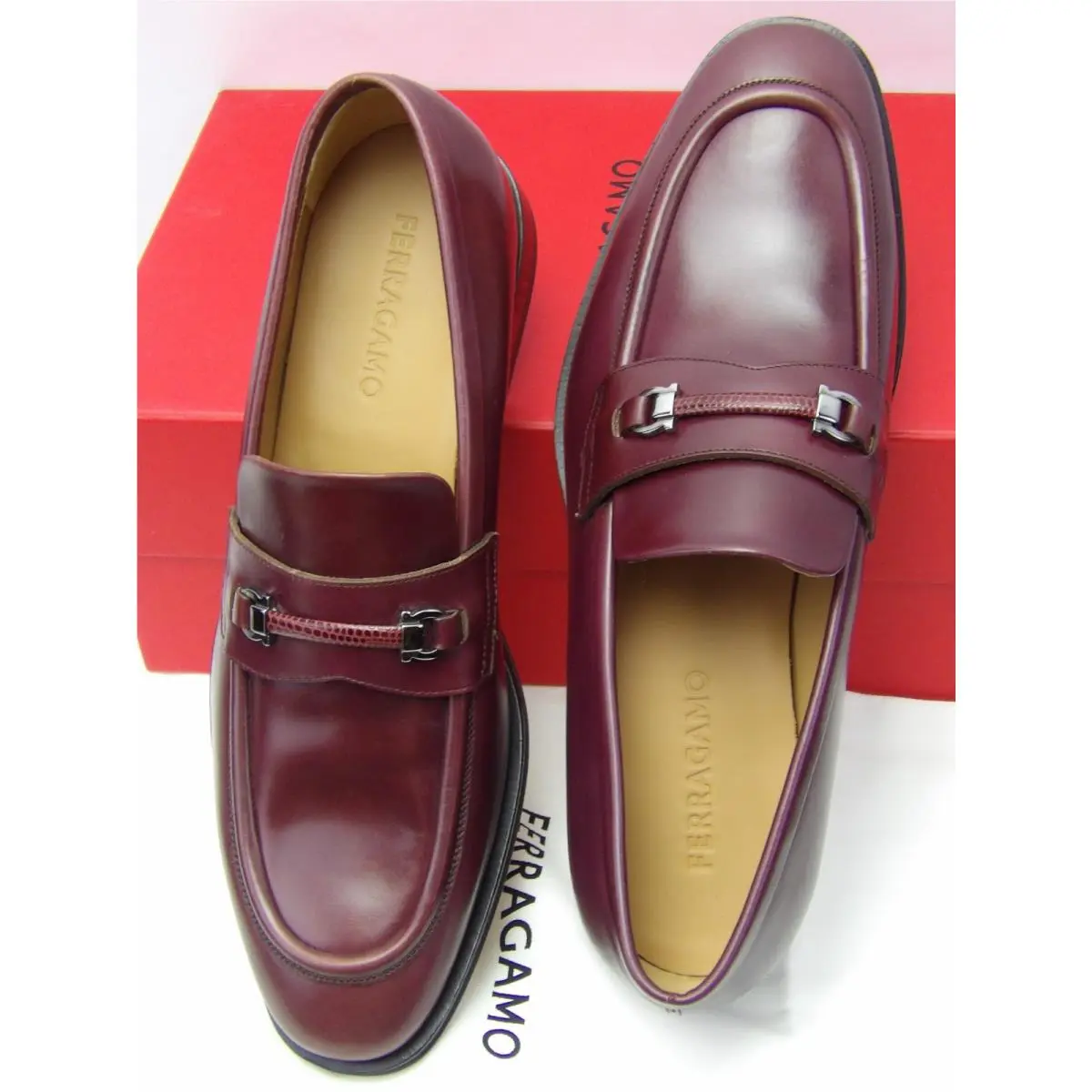 Salvatore Ferragamo shoes - FERRAGAMO DESMOND GANCINI BIT - FERRAGAMO DESMOND GANCINI BIT - Purple (UPC: 8058698930354) 3