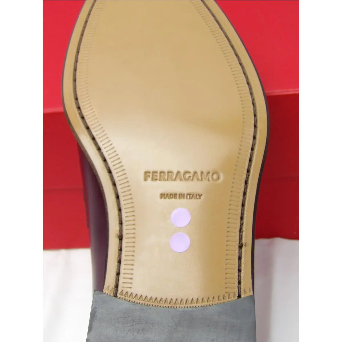 Salvatore Ferragamo shoes - FERRAGAMO DESMOND GANCINI BIT - FERRAGAMO DESMOND GANCINI BIT - Purple (UPC: 8058698930354) 6