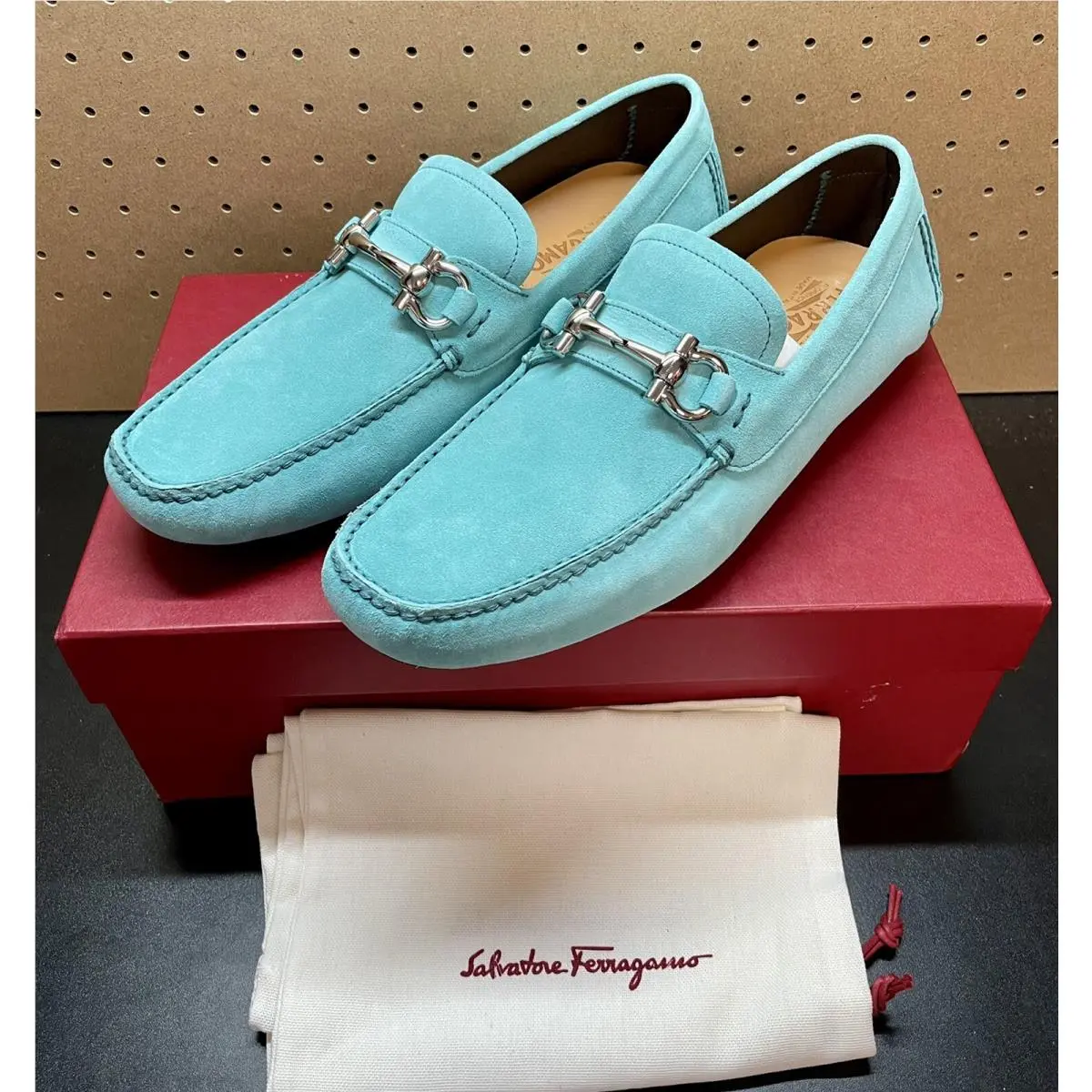 Salvatore Ferragamo shoes - Blue (UPC: 8057553583315) 0