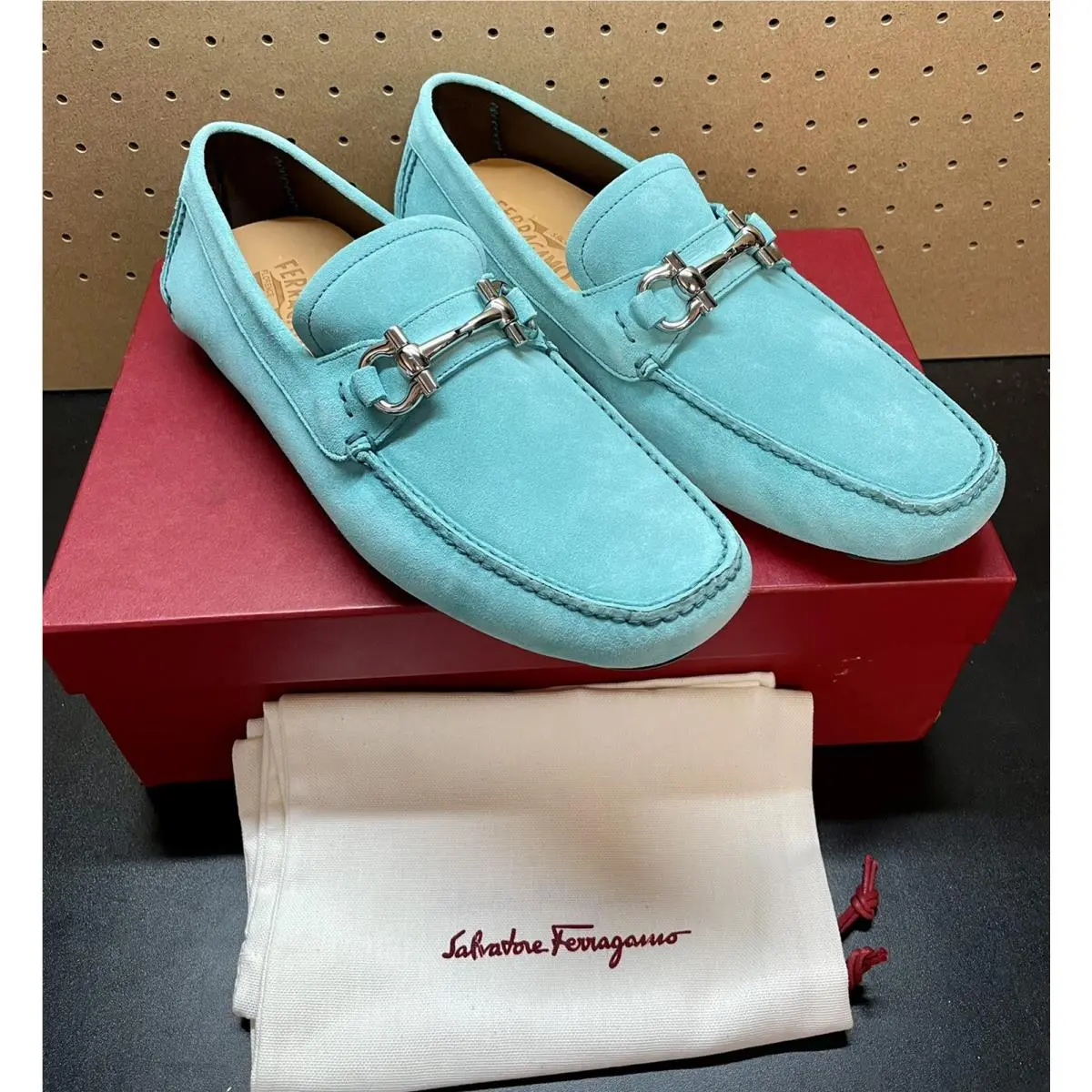 Salvatore Ferragamo shoes - Blue (UPC: 8057553583315) 1