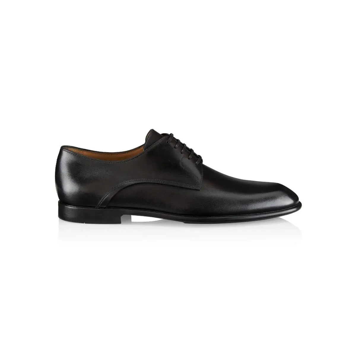 Ferragamo Men`s Fosco Nero Calf Oxfords Size Ferragamo 10.5 E