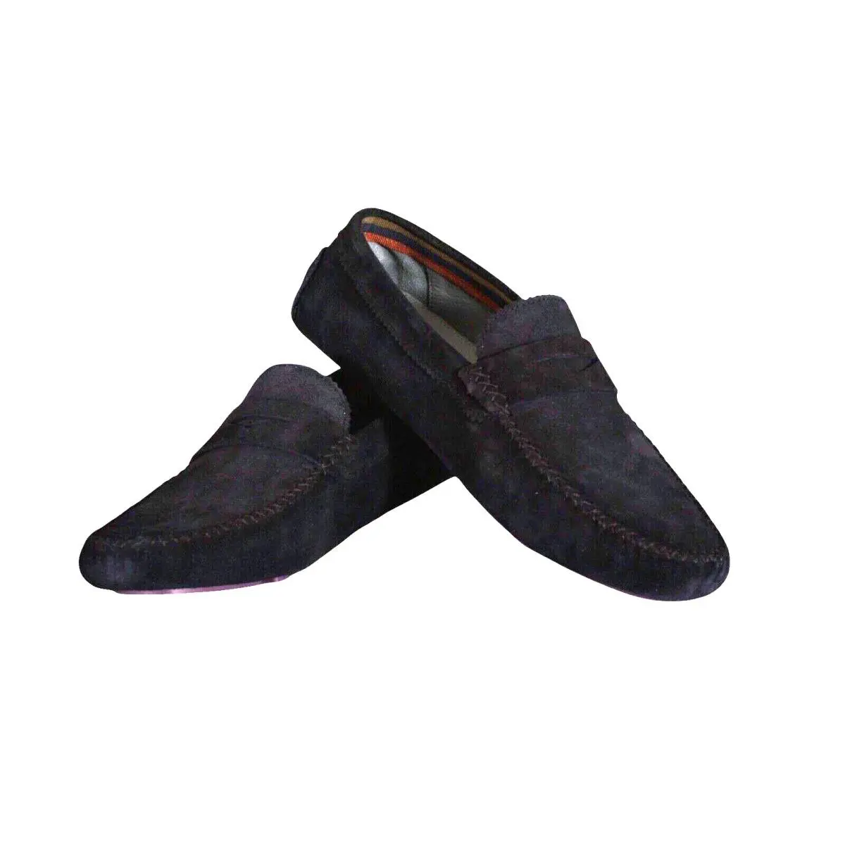 Salvatore Ferragamo shoes - Moccasins - Moccasins - MPN: 917457 - Dark Navy blue 1