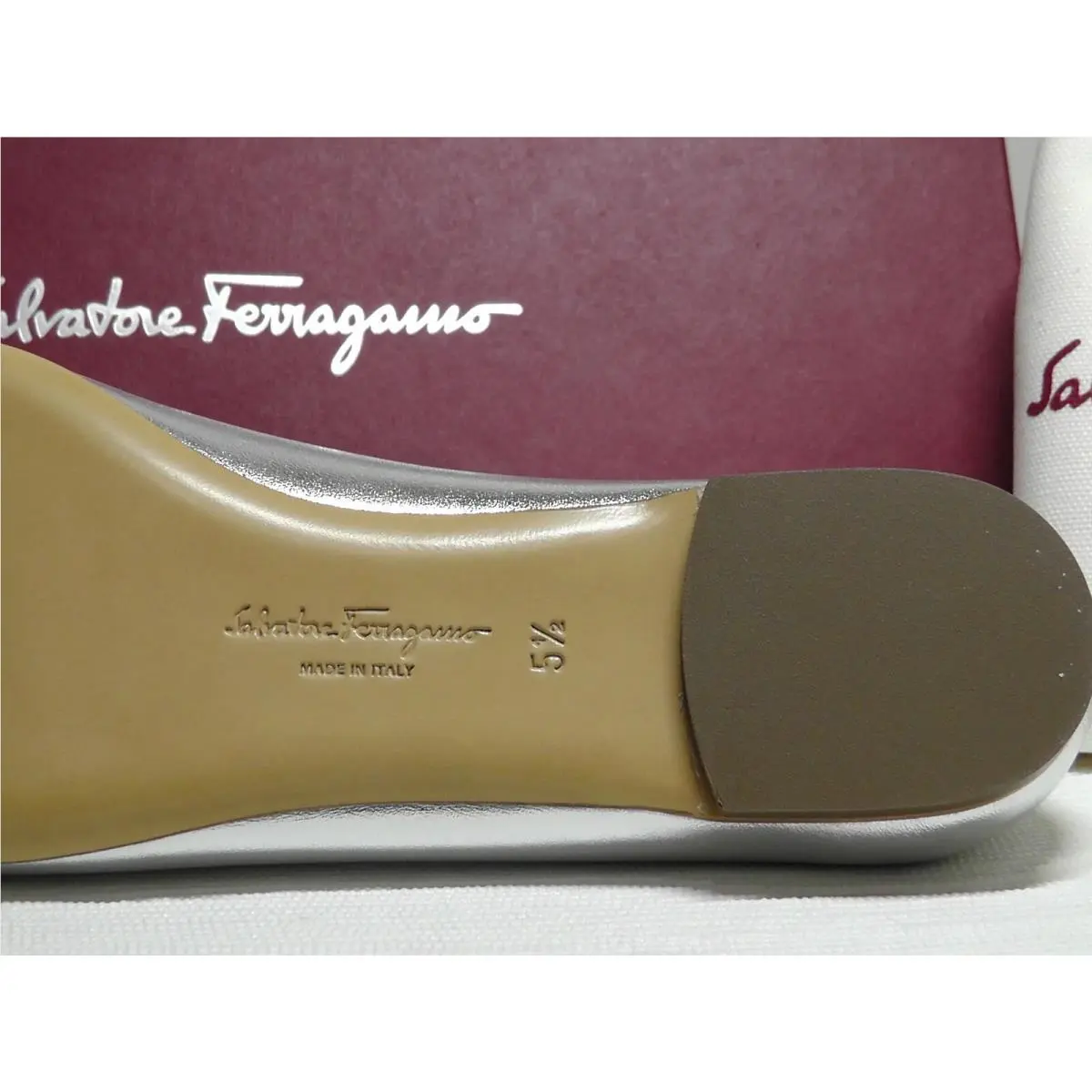 Salvatore Ferragamo shoes - ARGENTO / SILVER 9