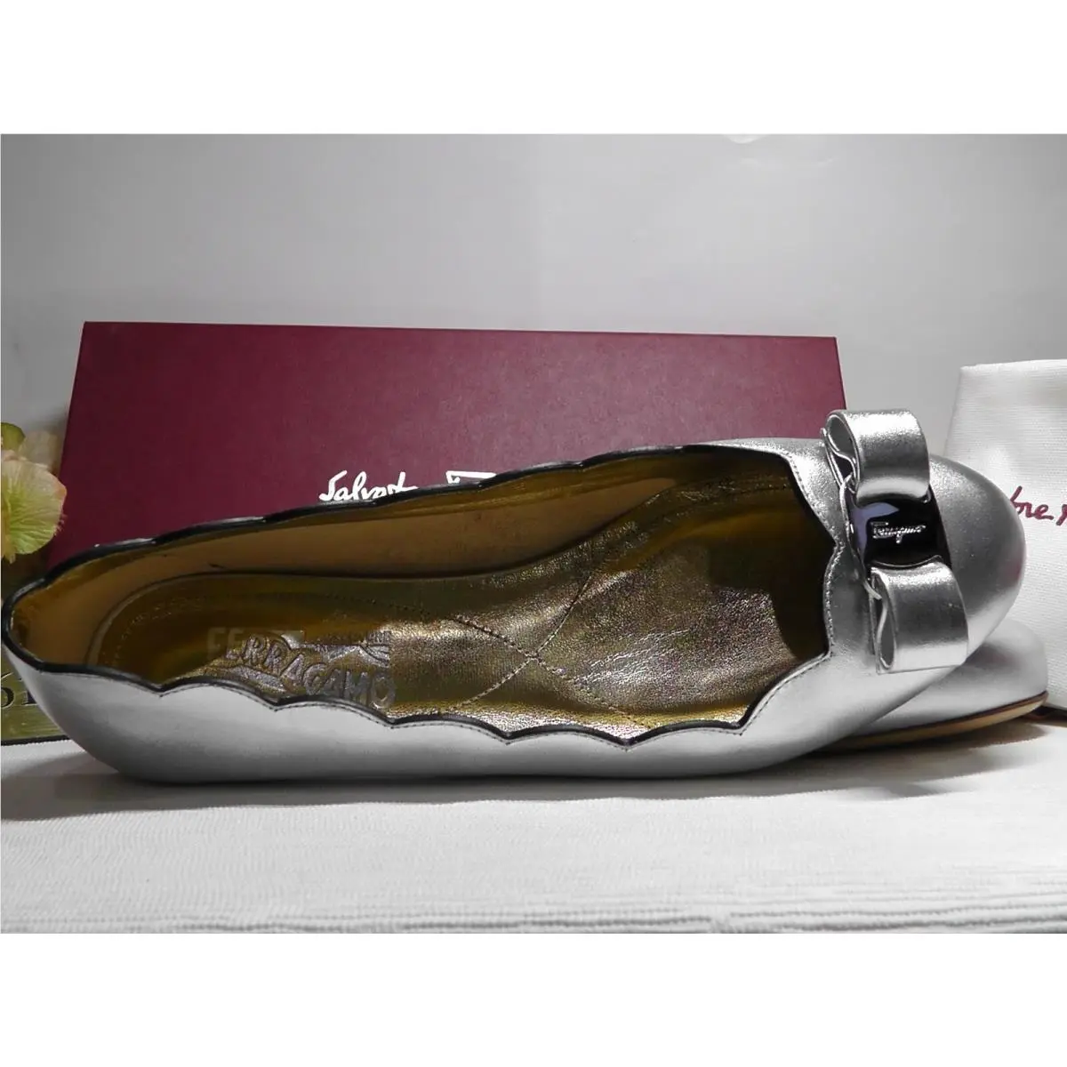 Salvatore Ferragamo shoes - ARGENTO / SILVER 4