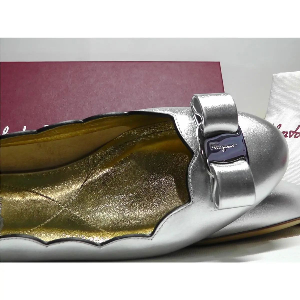 Salvatore Ferragamo shoes - ARGENTO / SILVER 5