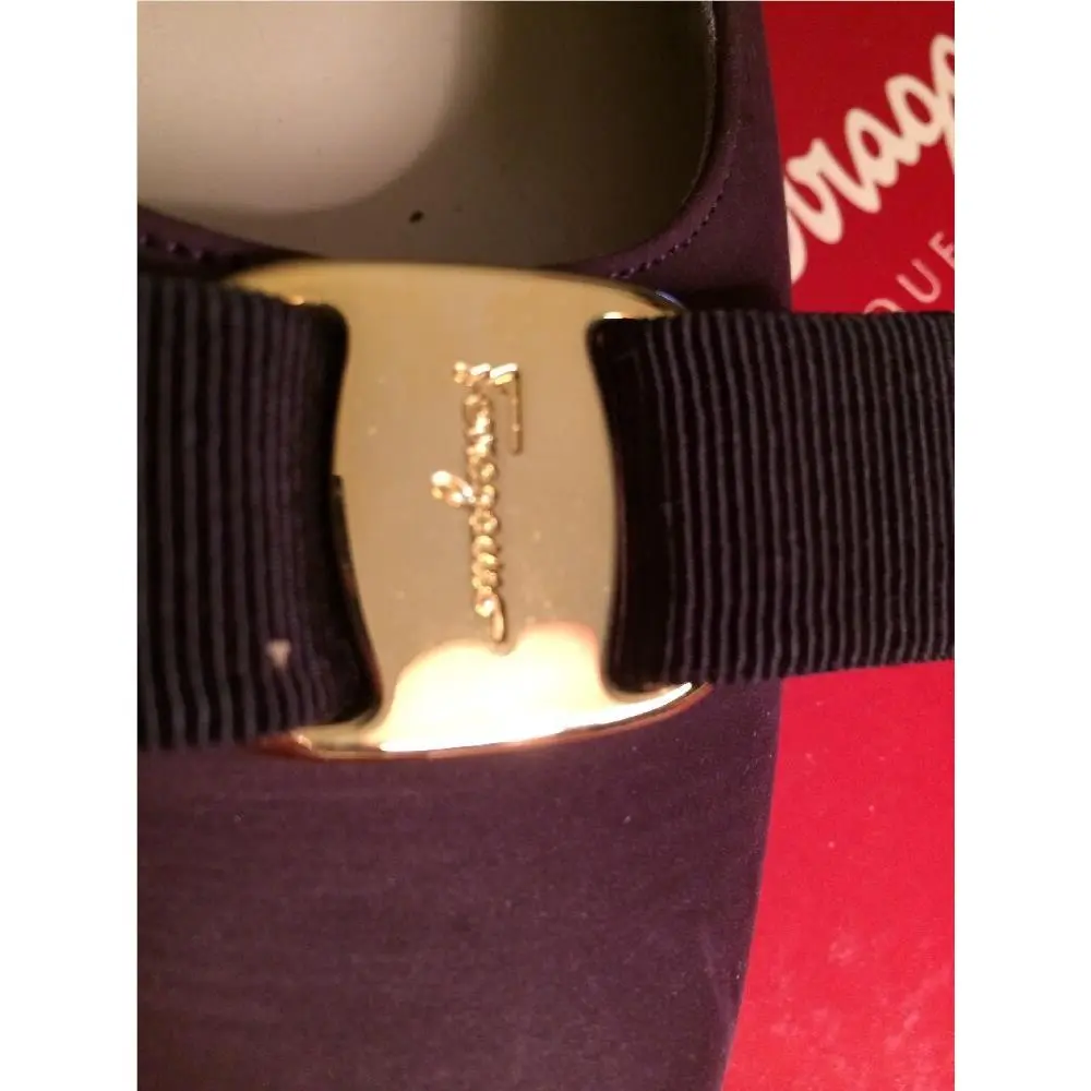 Salvatore Ferragamo shoes - Salvatore Ferragamo Vara - Vara - Plum Burgundy Purple 6