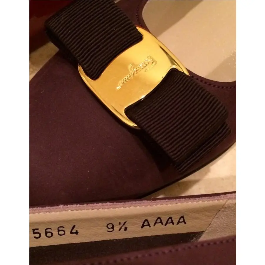 Salvatore Ferragamo shoes - Salvatore Ferragamo Vara - Vara - Plum Burgundy Purple 7