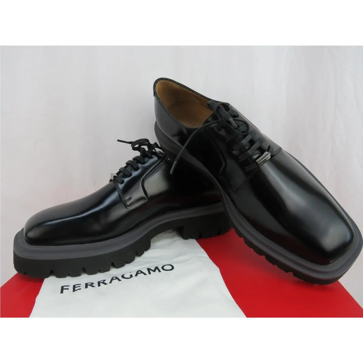 Salvatore Ferragamo shoes - FERRAGAMO FLICKER - FERRAGAMO FLICKER - Black (UPC: 8056283308656) 9