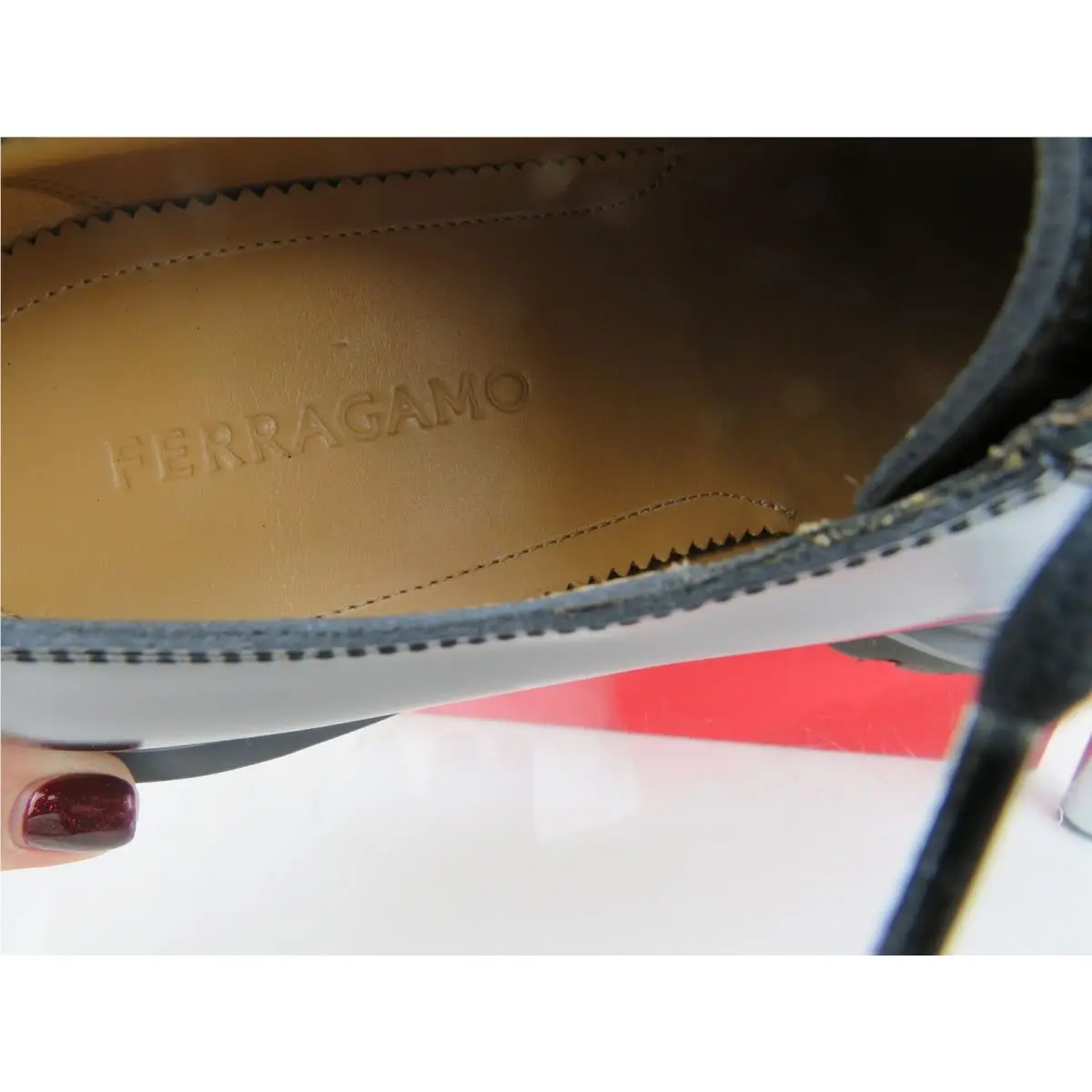 Salvatore Ferragamo shoes - FERRAGAMO FLICKER - FERRAGAMO FLICKER - Black (UPC: 8056283308656) 12