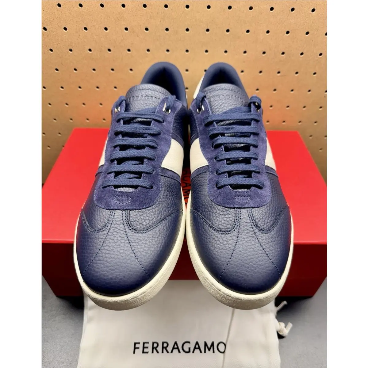 Salvatore Ferragamo shoes - Ferragamo Achille 1 - Ferragamo Achille - Blue 0