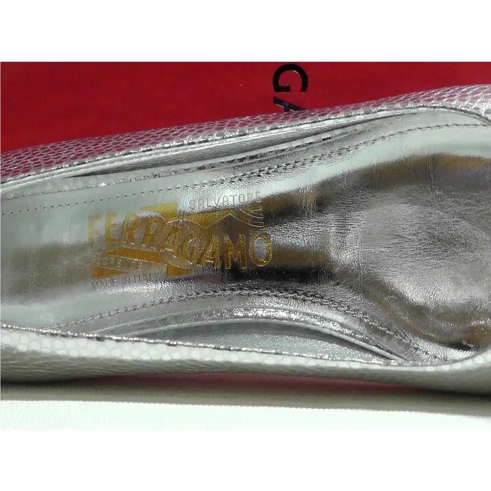 Salvatore Ferragamo shoes - Salvatore Ferragamo Varina - Varina - Silver 2
