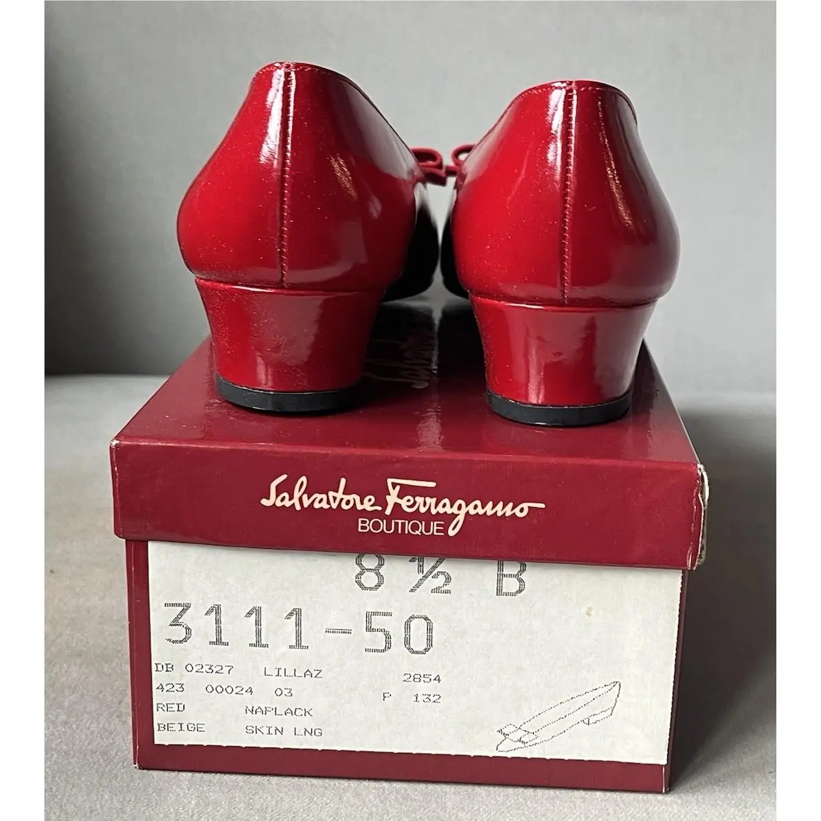 Salvatore Ferragamo shoes - Salvatore Ferragamo Vara - Vara - Red 5