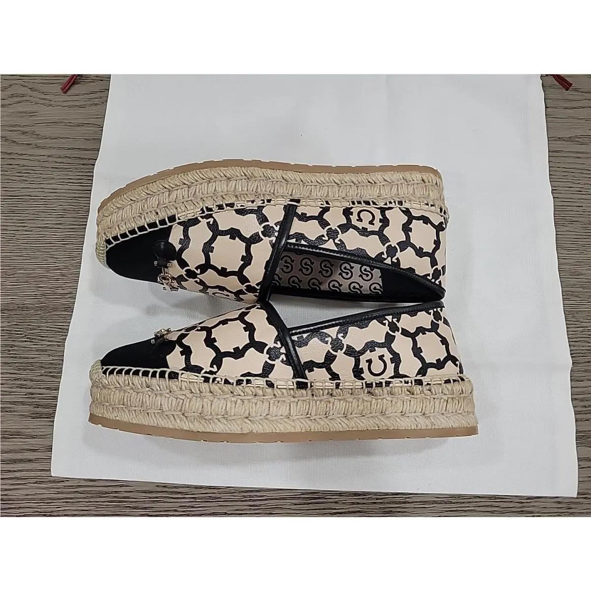 Salvatore Ferragamo shoes - Salvatore Ferragamo Kim Gal Wedge Espadrilles - Beige 0