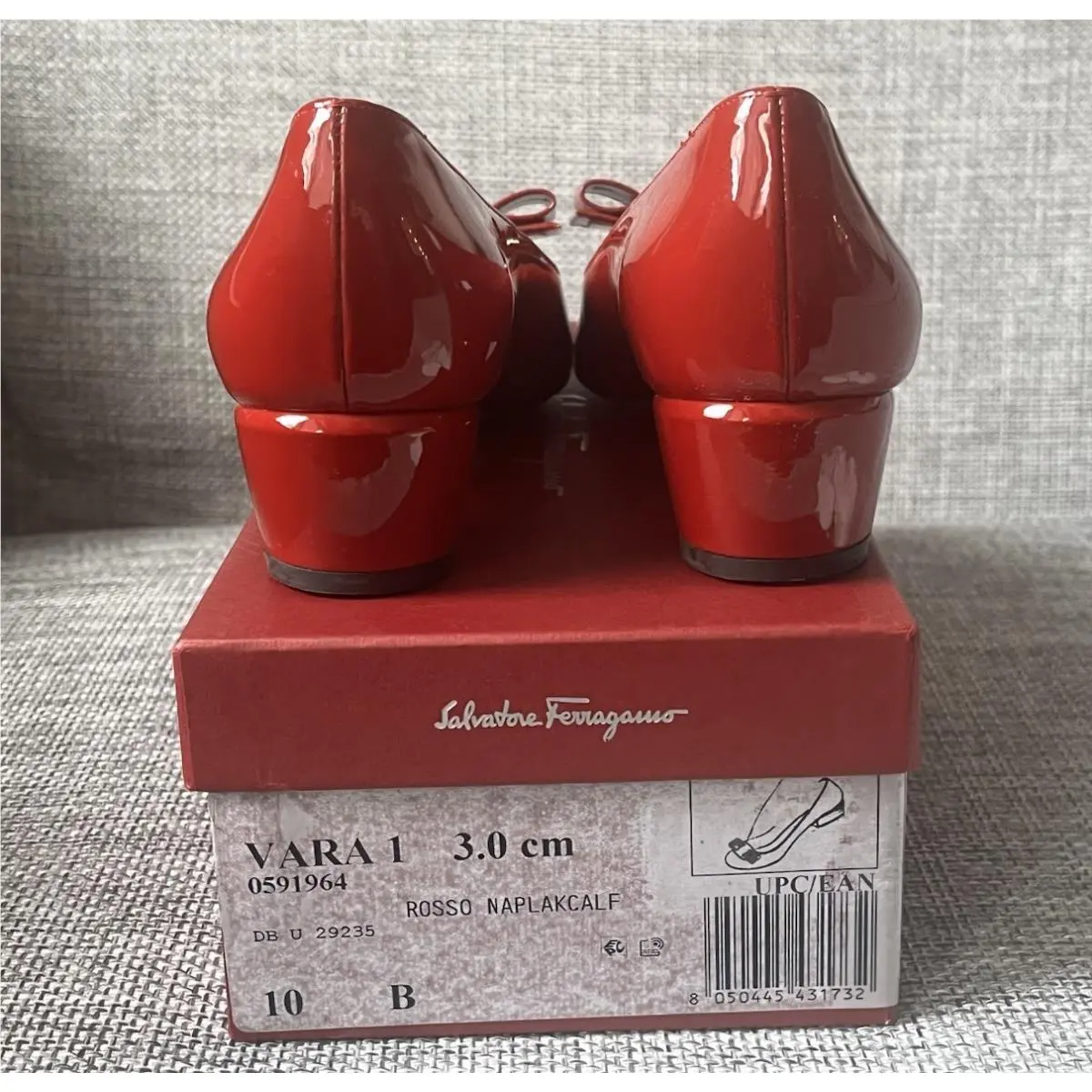 Salvatore Ferragamo shoes - Salvatore Ferragamo Vara - Vara - Red 3