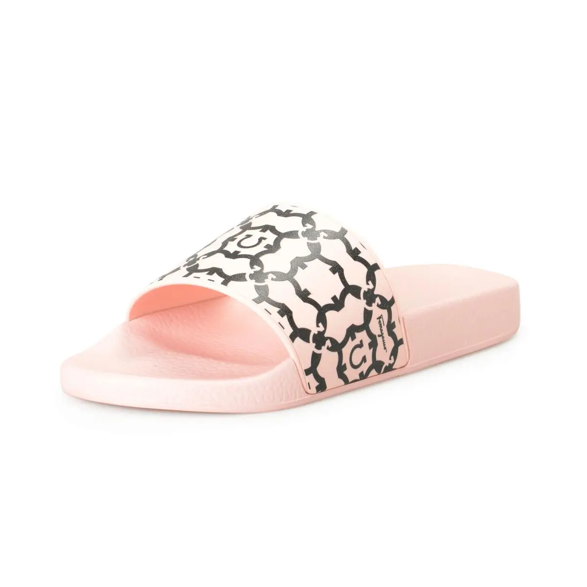 Salvatore Ferragamo Women`s Geometric Print Sandals Flip Flops Shoes US 9 IT 39M