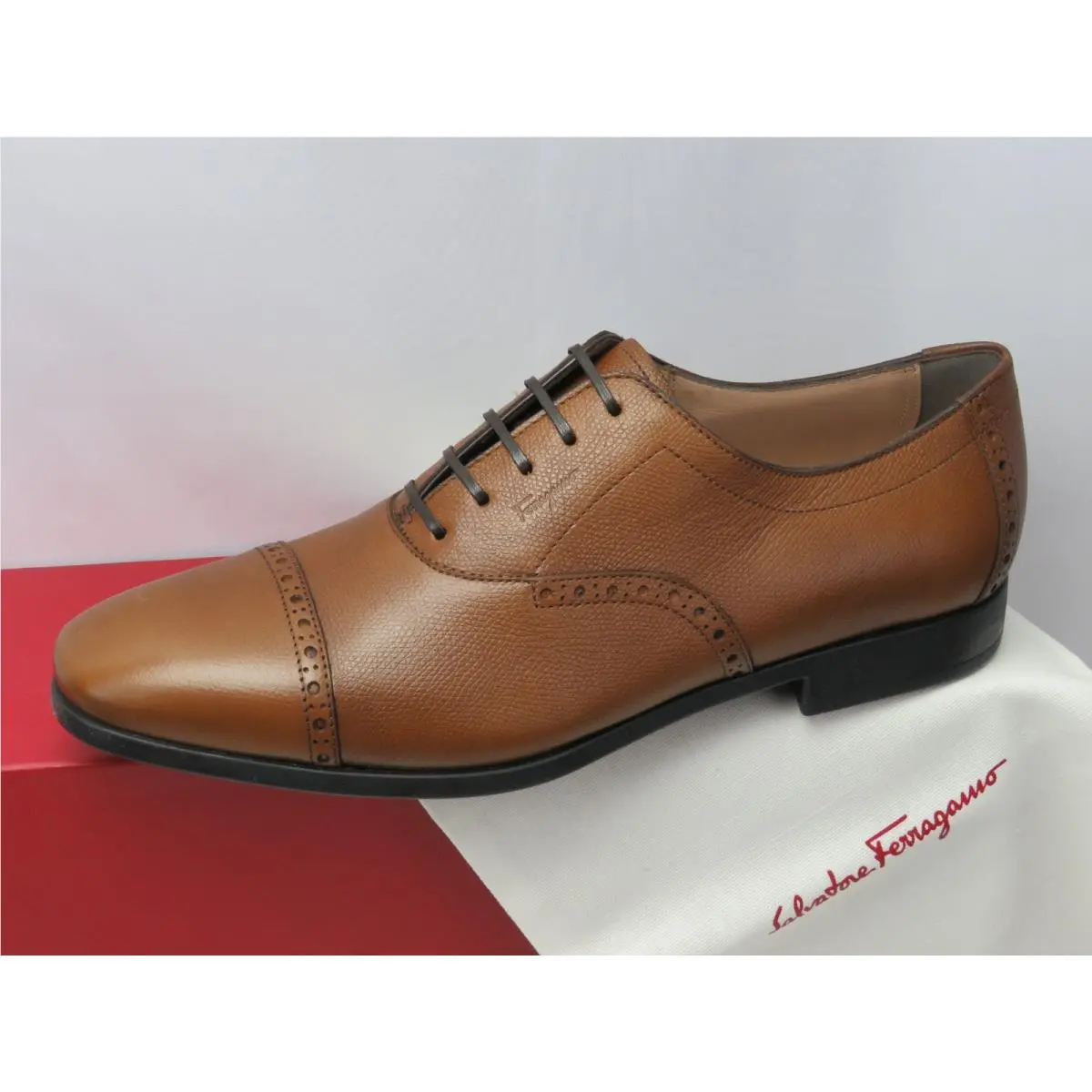 Salvatore Ferragamo shoes - SALVATORE FERRAGAMO RILEY - RILEY - Brown (UPC: 8056744458661) 0