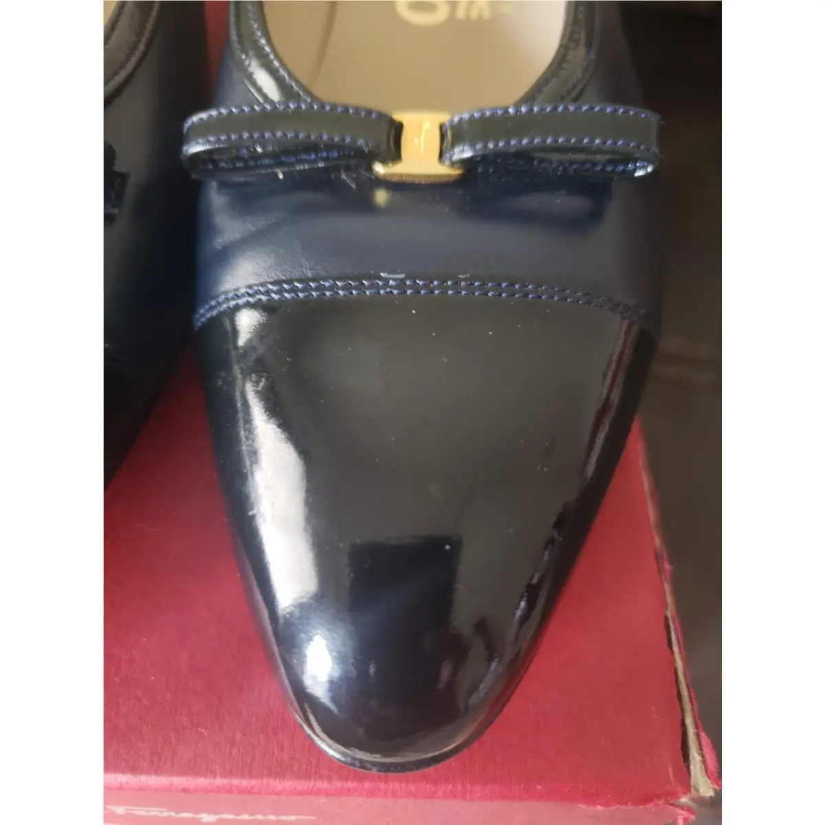 Salvatore Ferragamo shoes - Salvatore Ferragamo Vara - Vara - Blue 8
