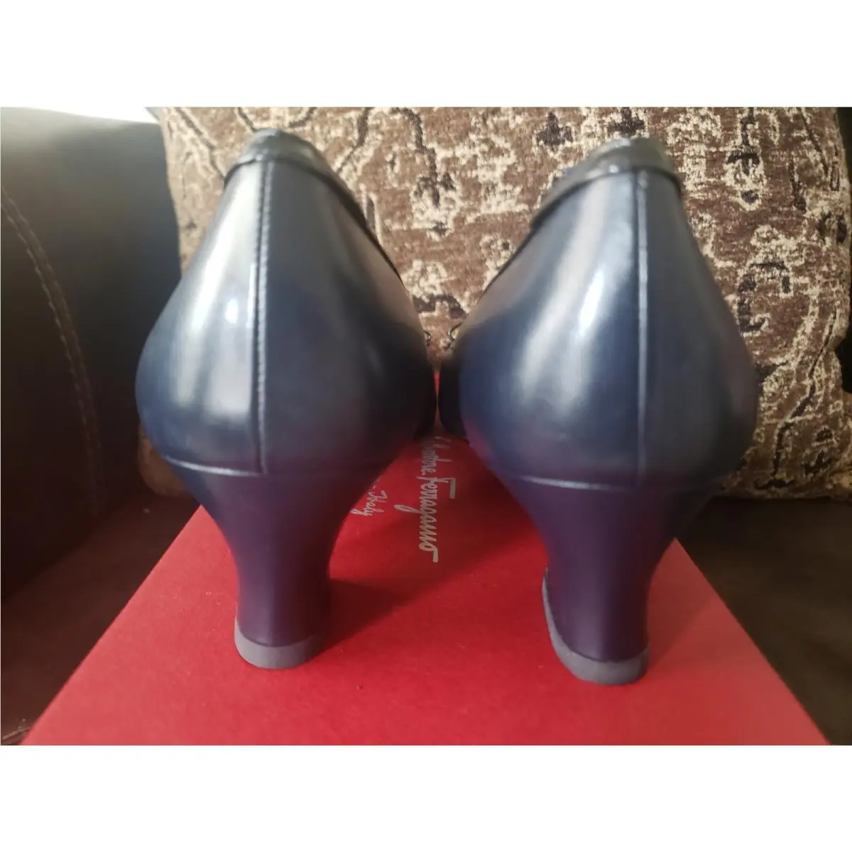 Salvatore Ferragamo shoes - Salvatore Ferragamo Vara - Vara - Blue 10