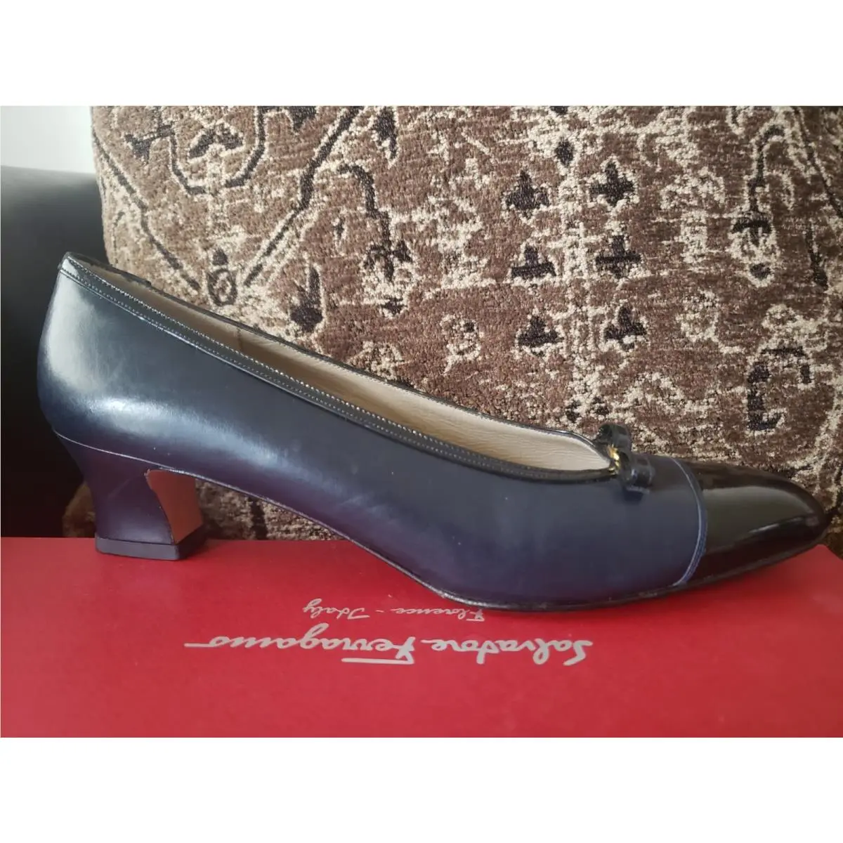 Salvatore Ferragamo shoes - Salvatore Ferragamo Vara - Vara - Blue 0