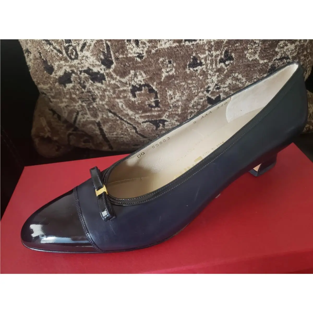 Salvatore Ferragamo shoes - Salvatore Ferragamo Vara - Vara - Blue 2